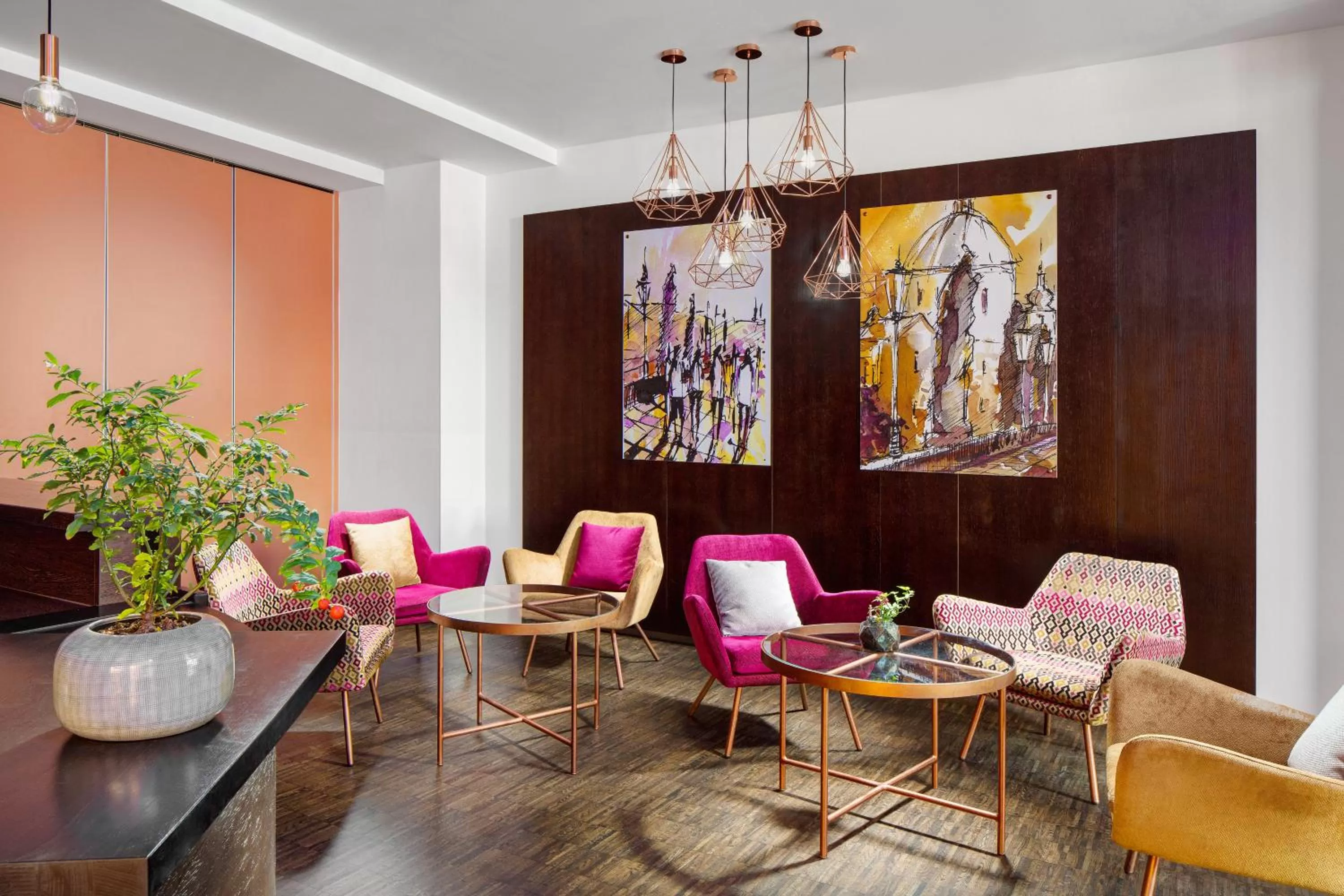 Lobby or reception in Clarion Hotel Prague City