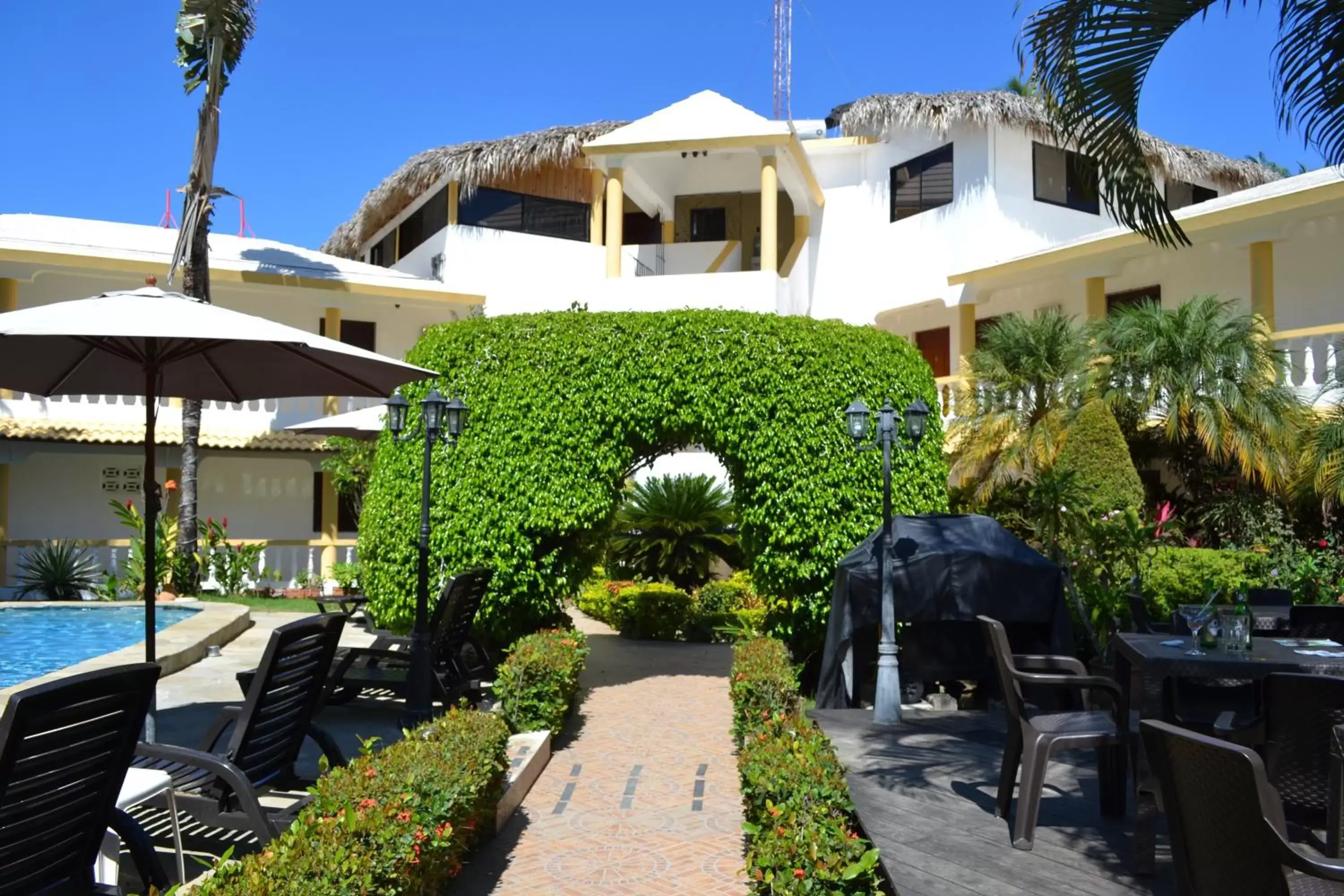 Garden, Property Building in El Cabarete Spa Resort all-Inclusive