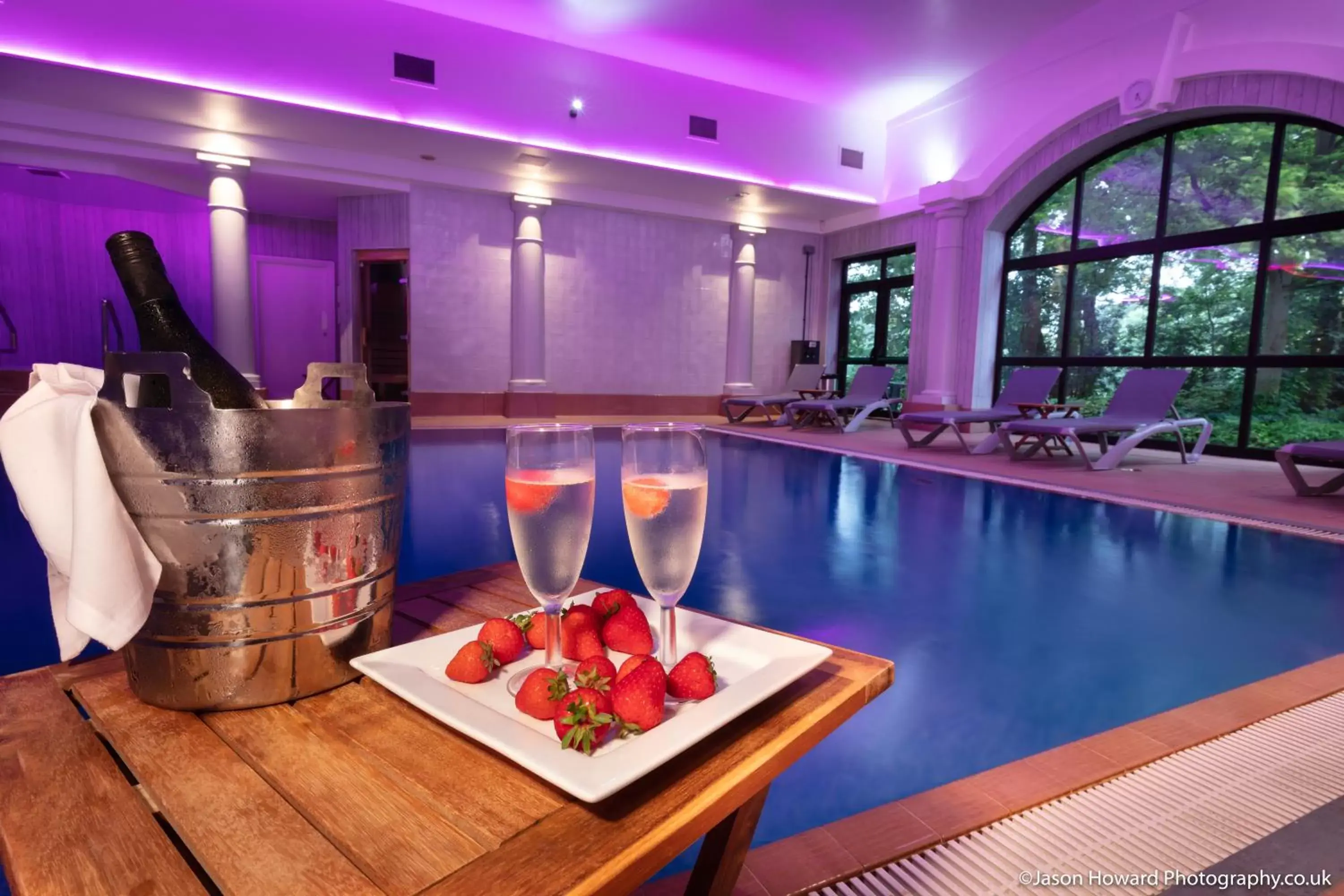 Swimming Pool in Crabwall Manor Hotel & Spa