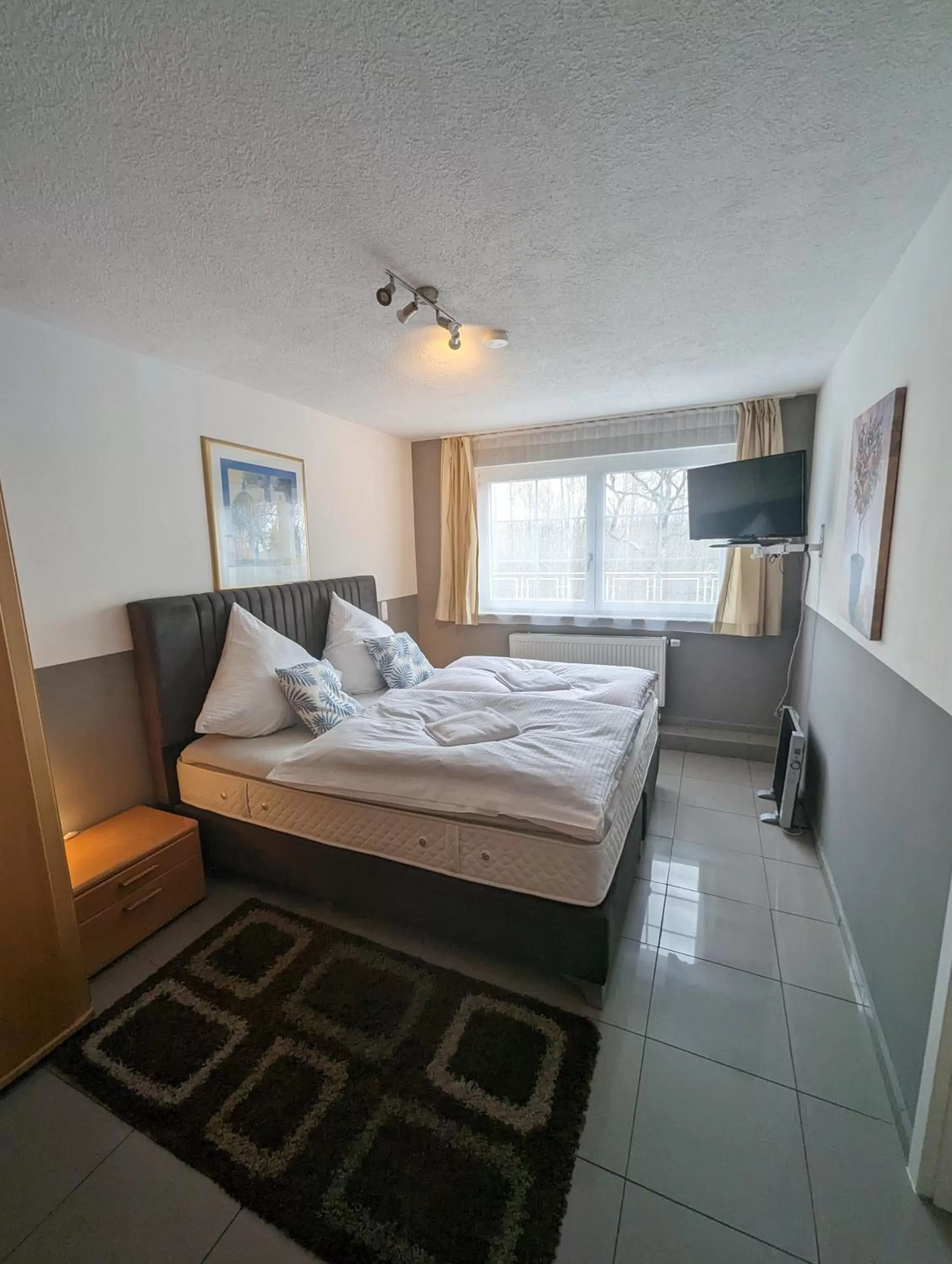 Bed in Hotel Eiserner Anton