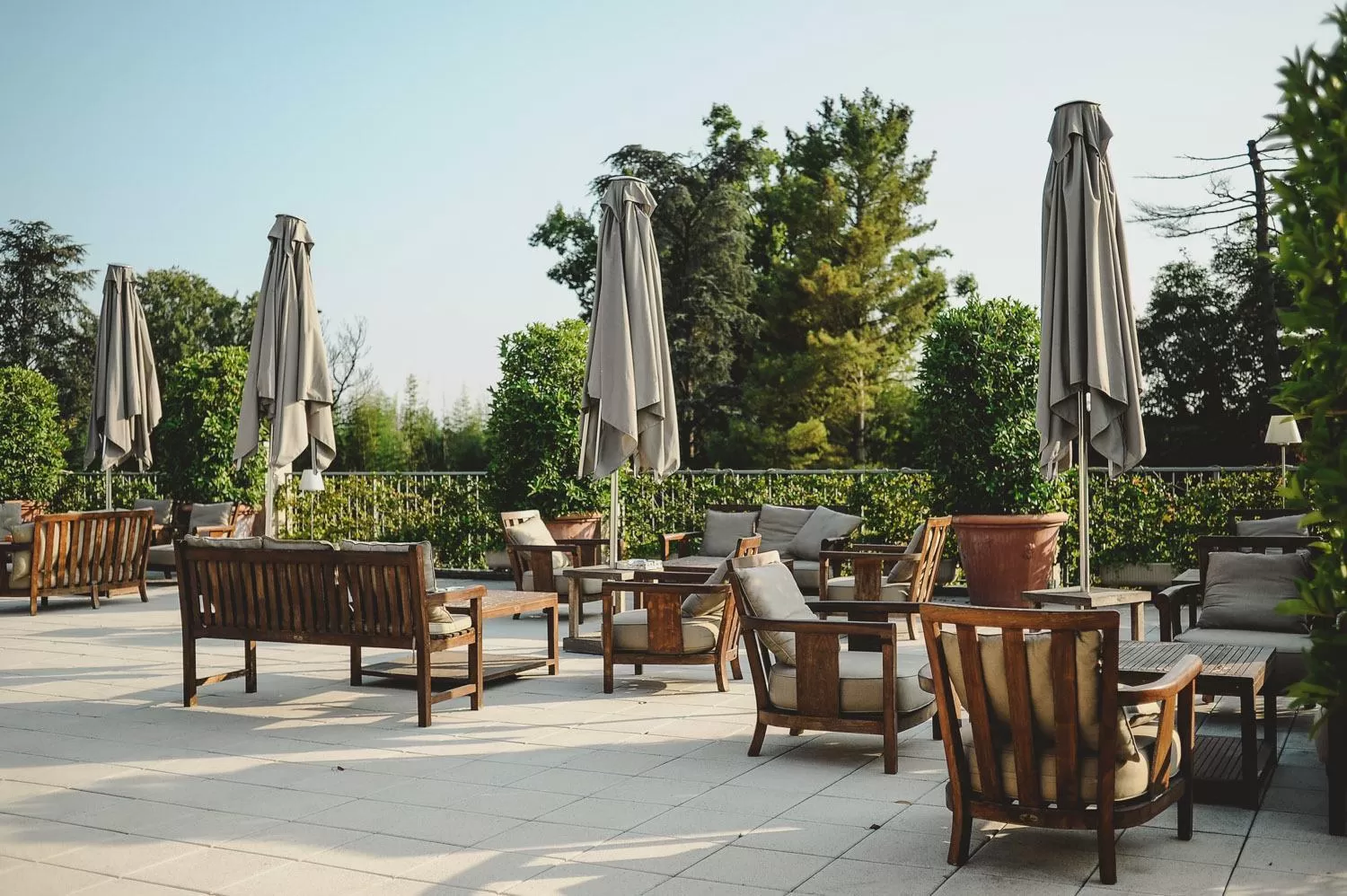 Balcony/Terrace in Villa Necchi alla Portalupa