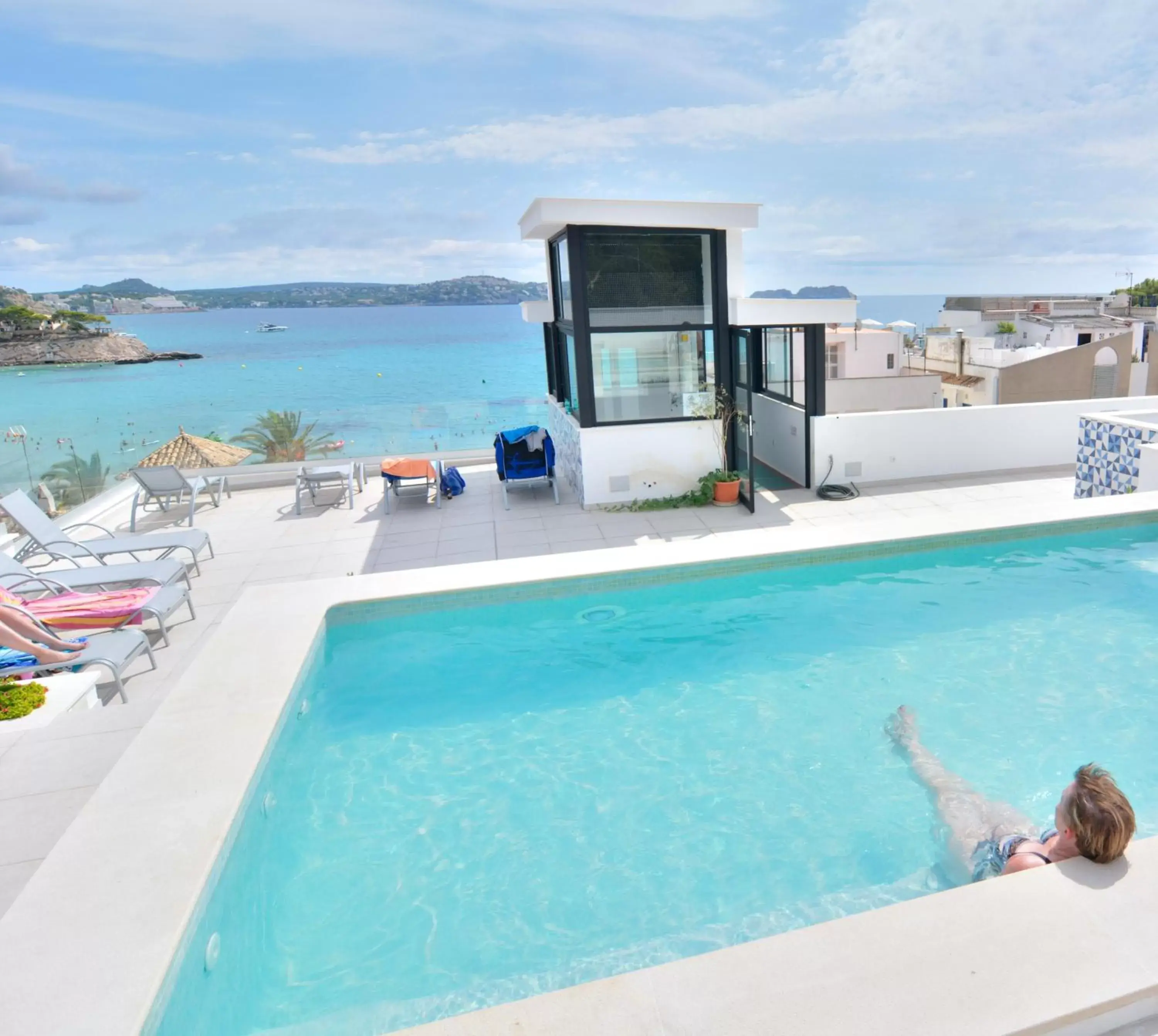 Balcony/Terrace, Swimming Pool in Paguera Treff Boutique Hotel