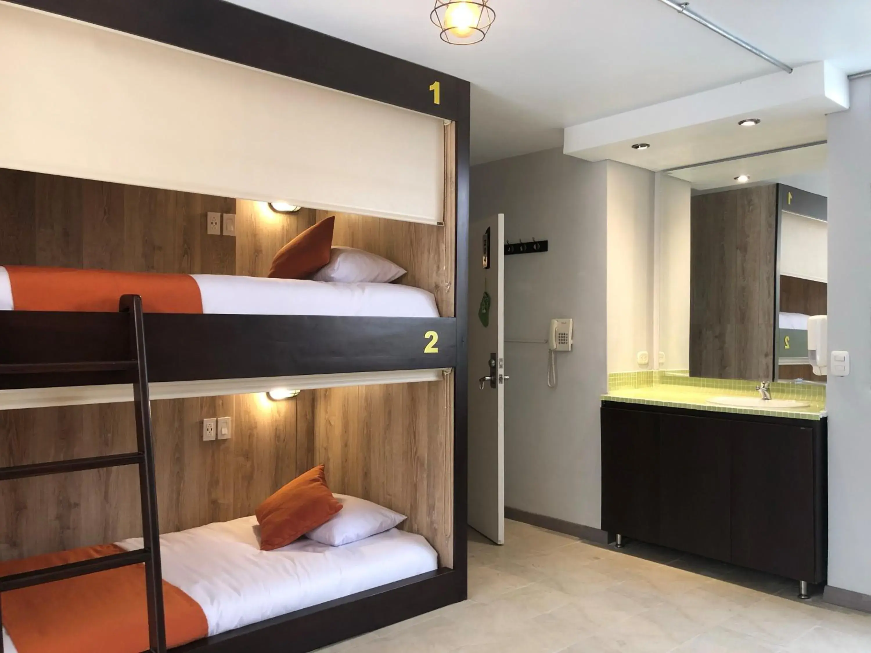 Bed, Bunk Bed in Juliette ApartaSuites