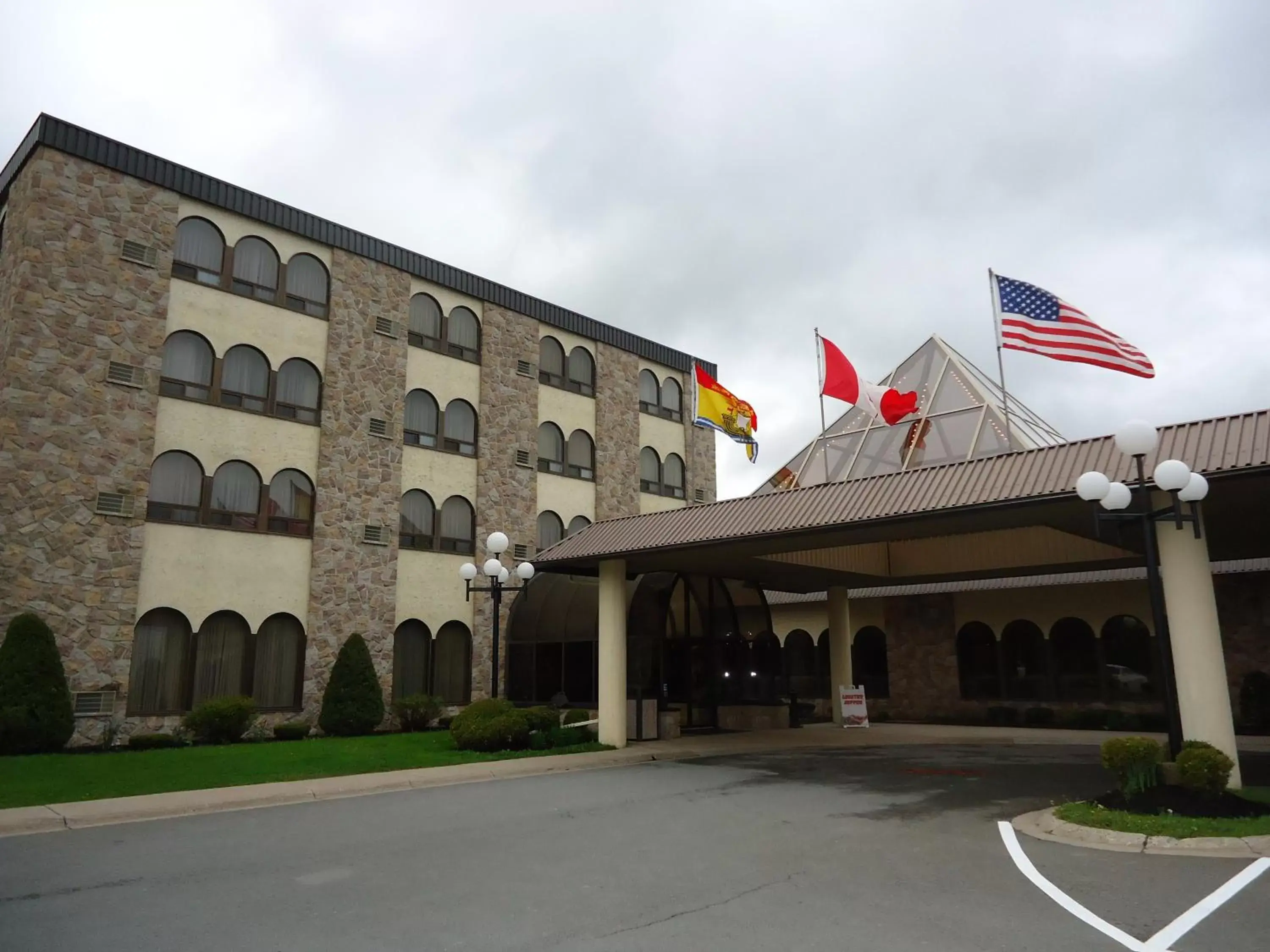 Property Building in The Fredericton Inn