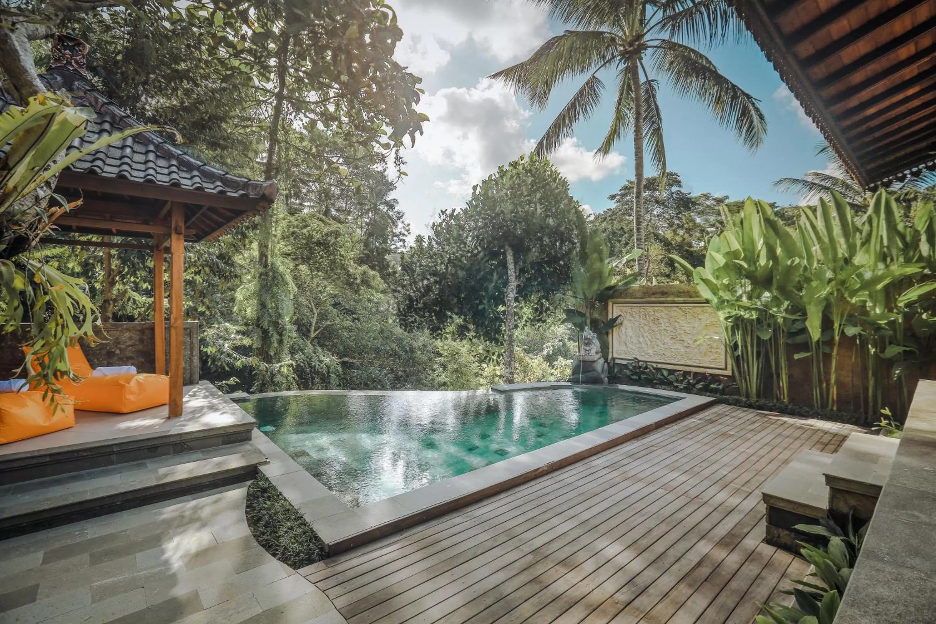 View (from property/room) in Portobello Villa Ubud