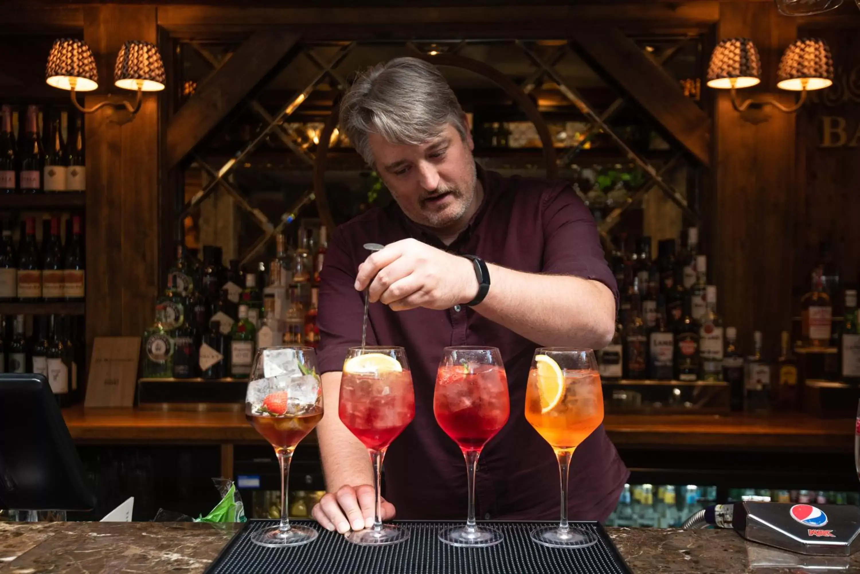 Lounge or bar, Drinks in The Bamburgh Castle Inn - The Inn Collection Group