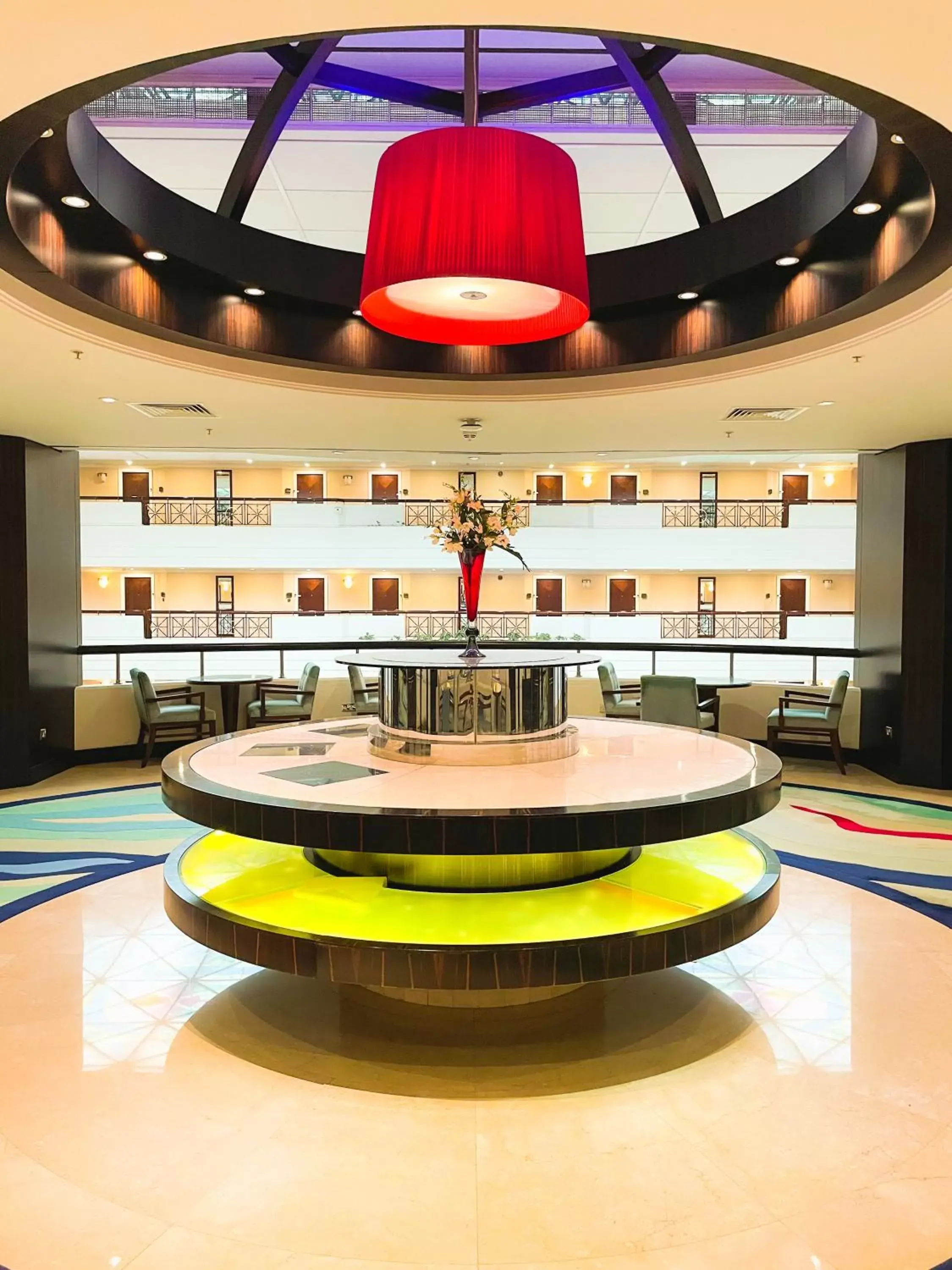 Property building in Mövenpick Grand Al Bustan Property building in Mövenpick Grand Al Bustan