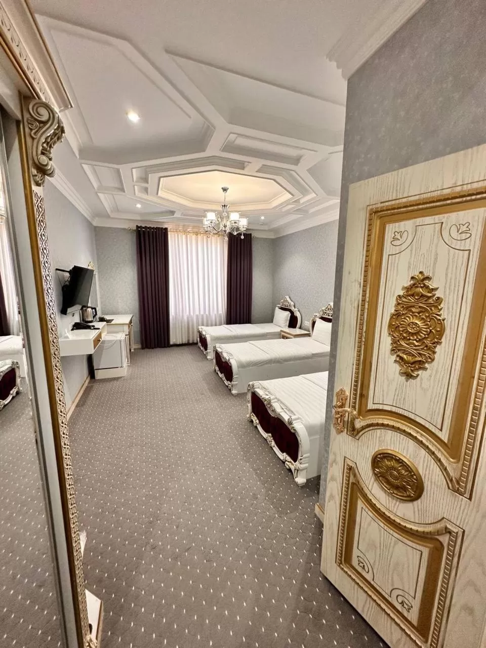 Photo of the whole room, Bed in Suleyman hotel