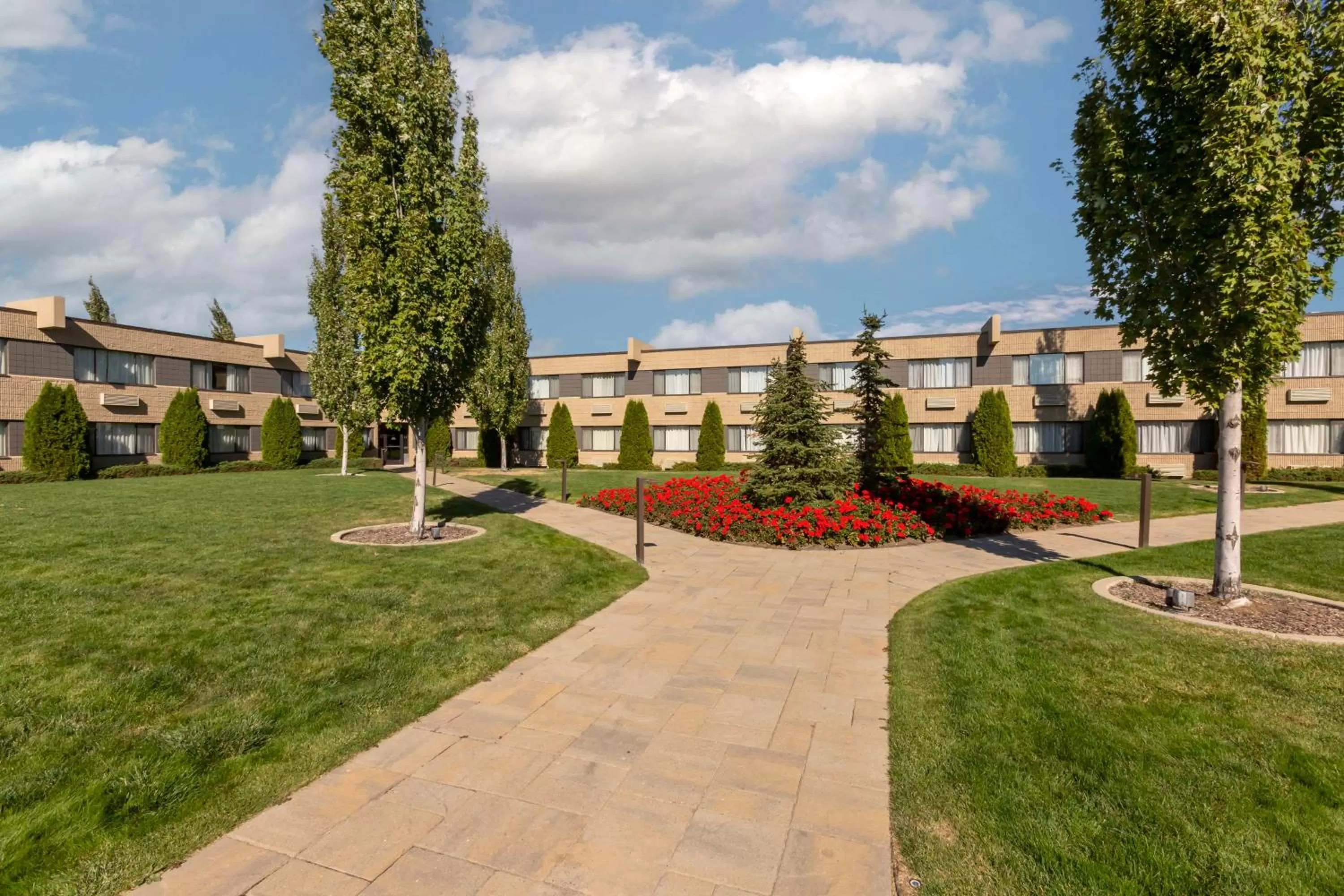 Property building in Best Western Plus University Inn