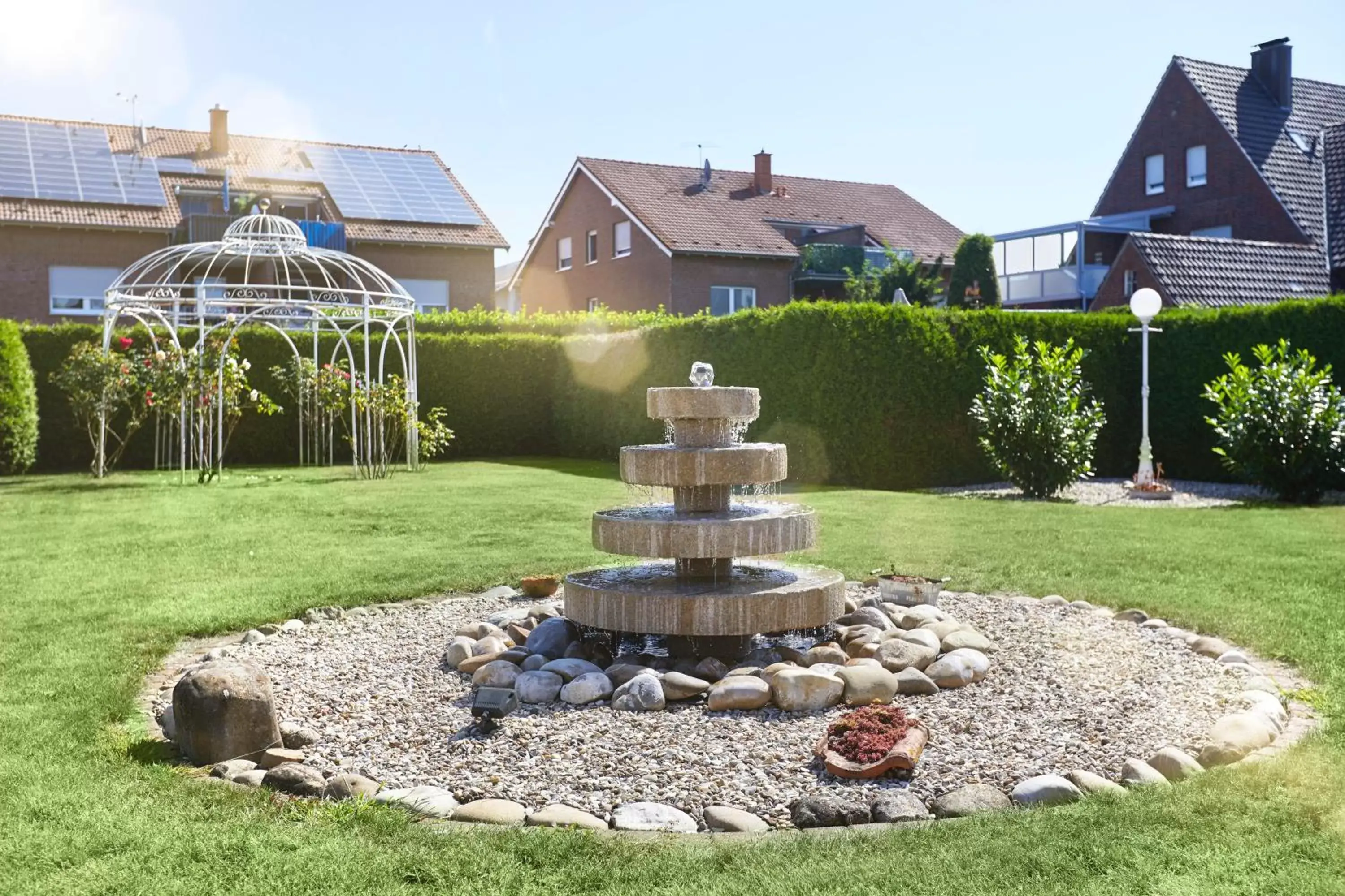 Garden, Property Building in Hotel-Restaurant Schünemann