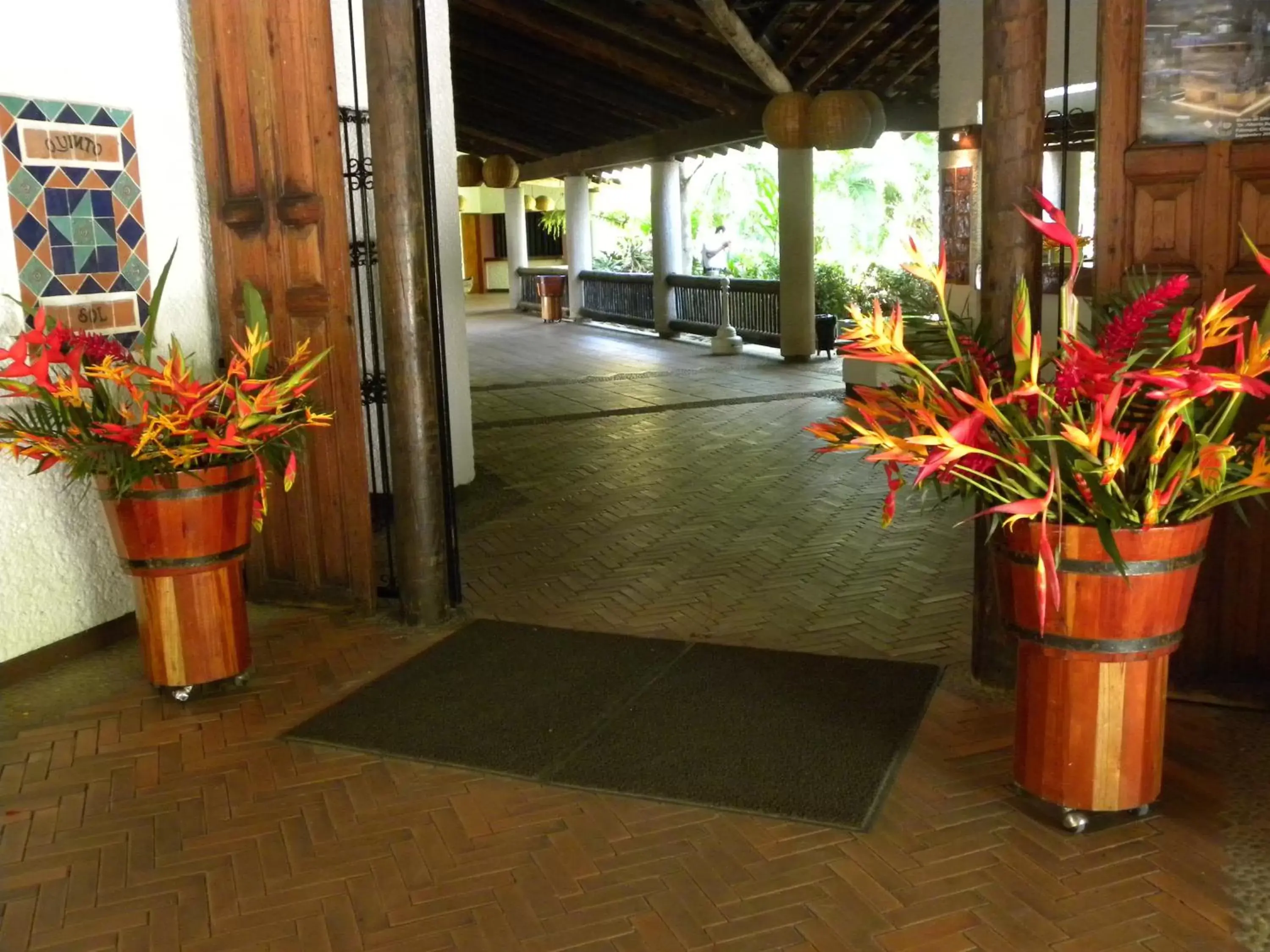 Lobby or reception in Hotel Ciudad Real Palenque