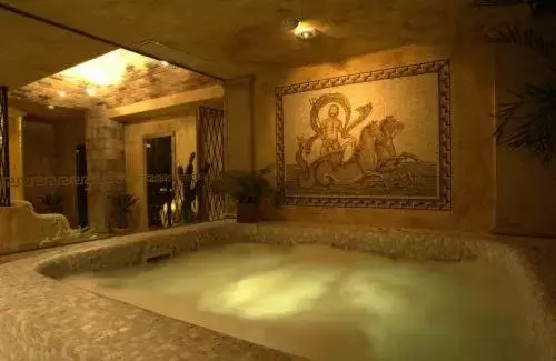 Spa and wellness centre/facilities, Swimming Pool in Grand Hotel Duchi d'Aosta