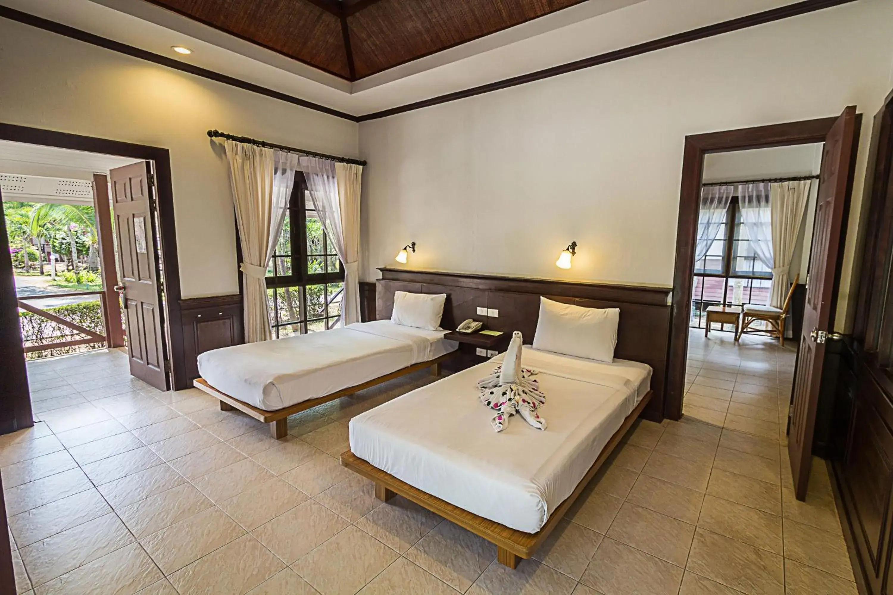 Bed in Coco Palm Beach Resort - SHA Extra Plus