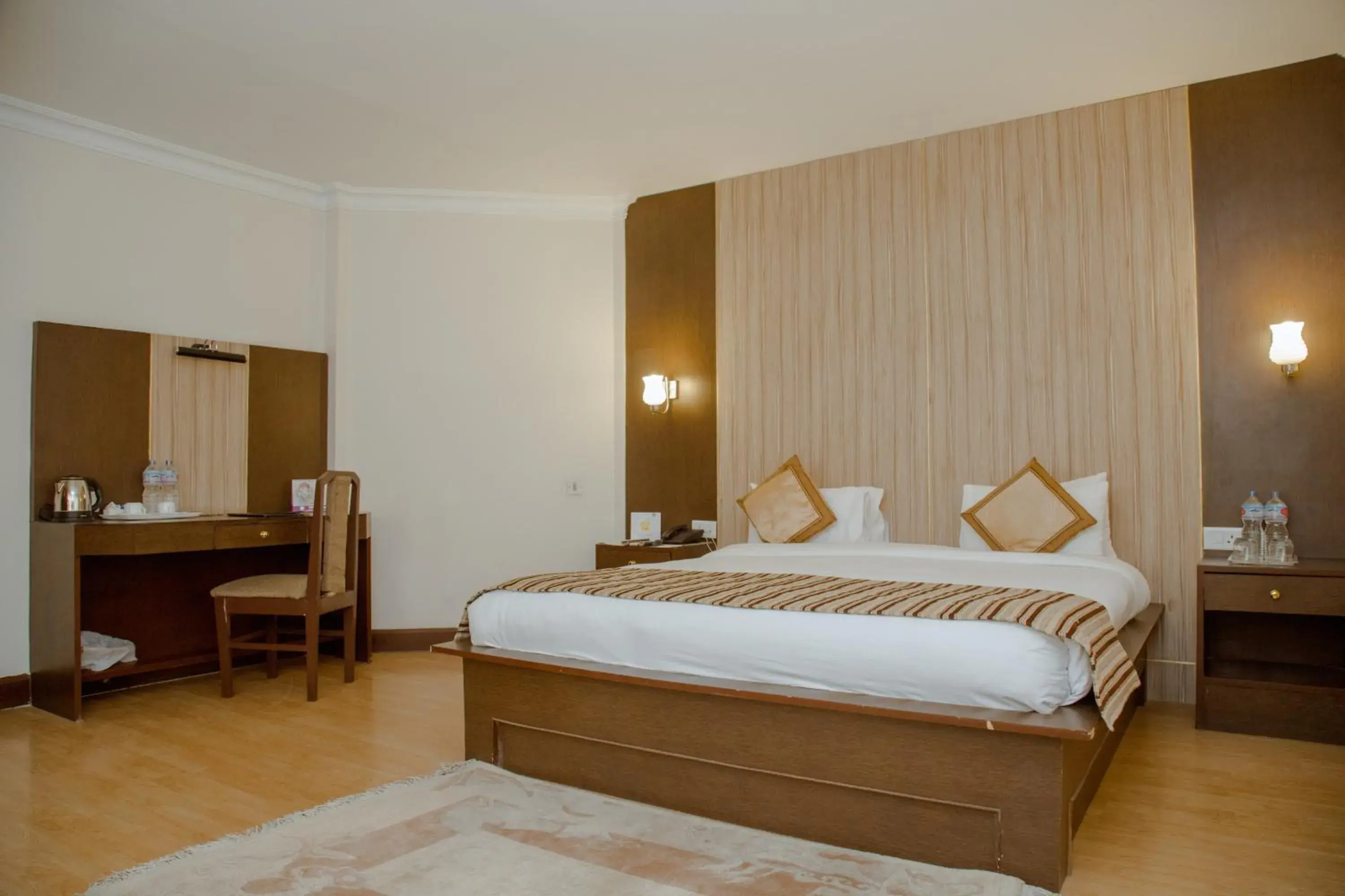 Bed in Hotel Vaishali