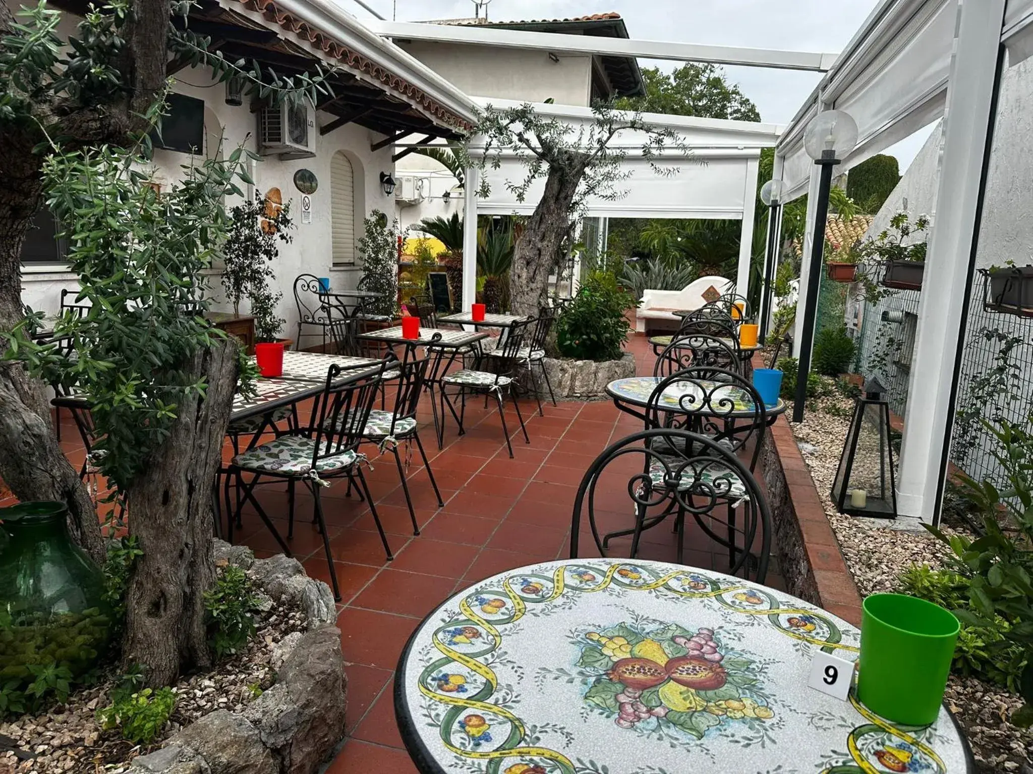 Balcony/Terrace, Restaurant/Places to Eat in Taormina Garden Hotel