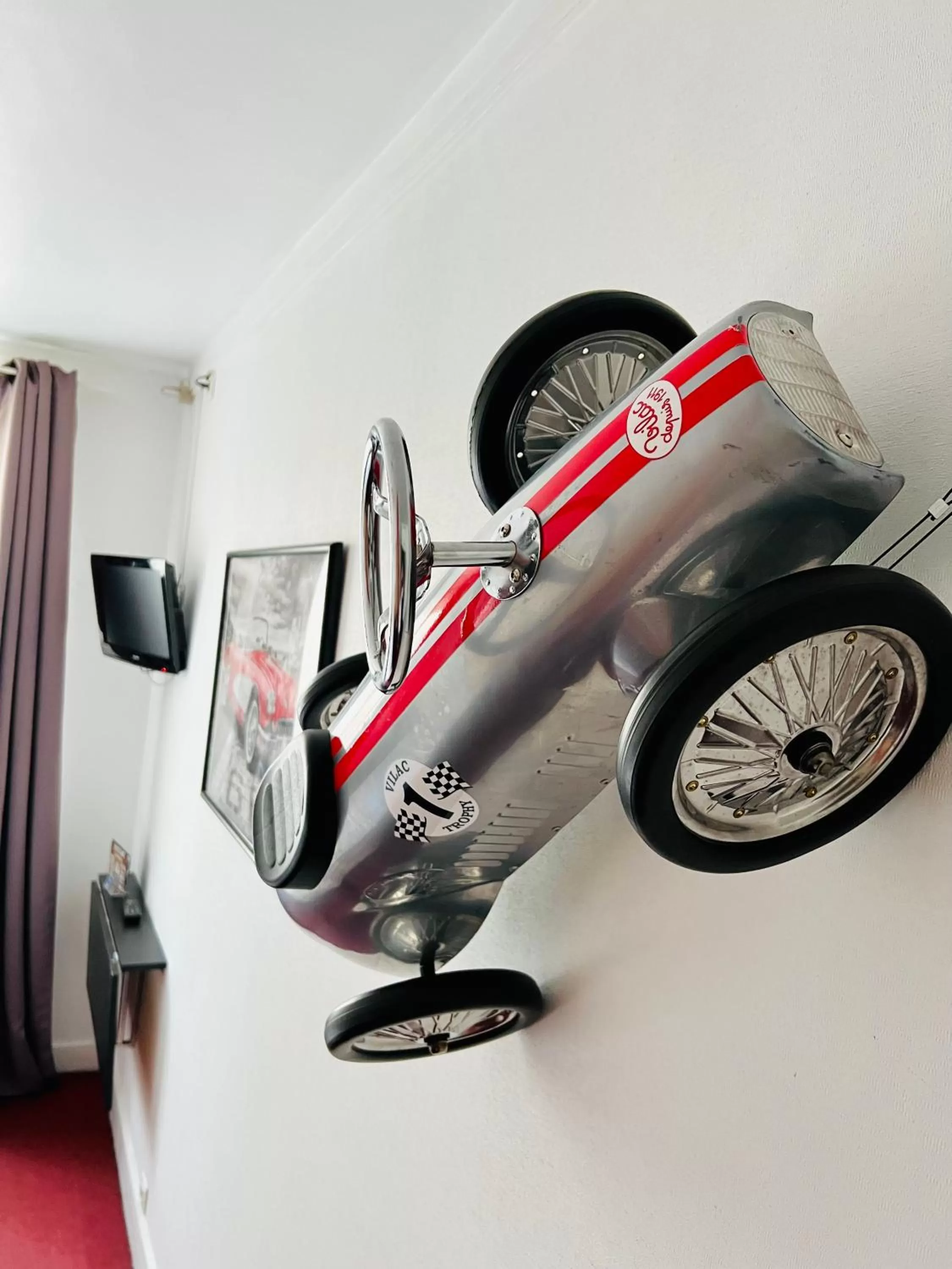 Bedroom in Vieille tour Hotel centre Rouen