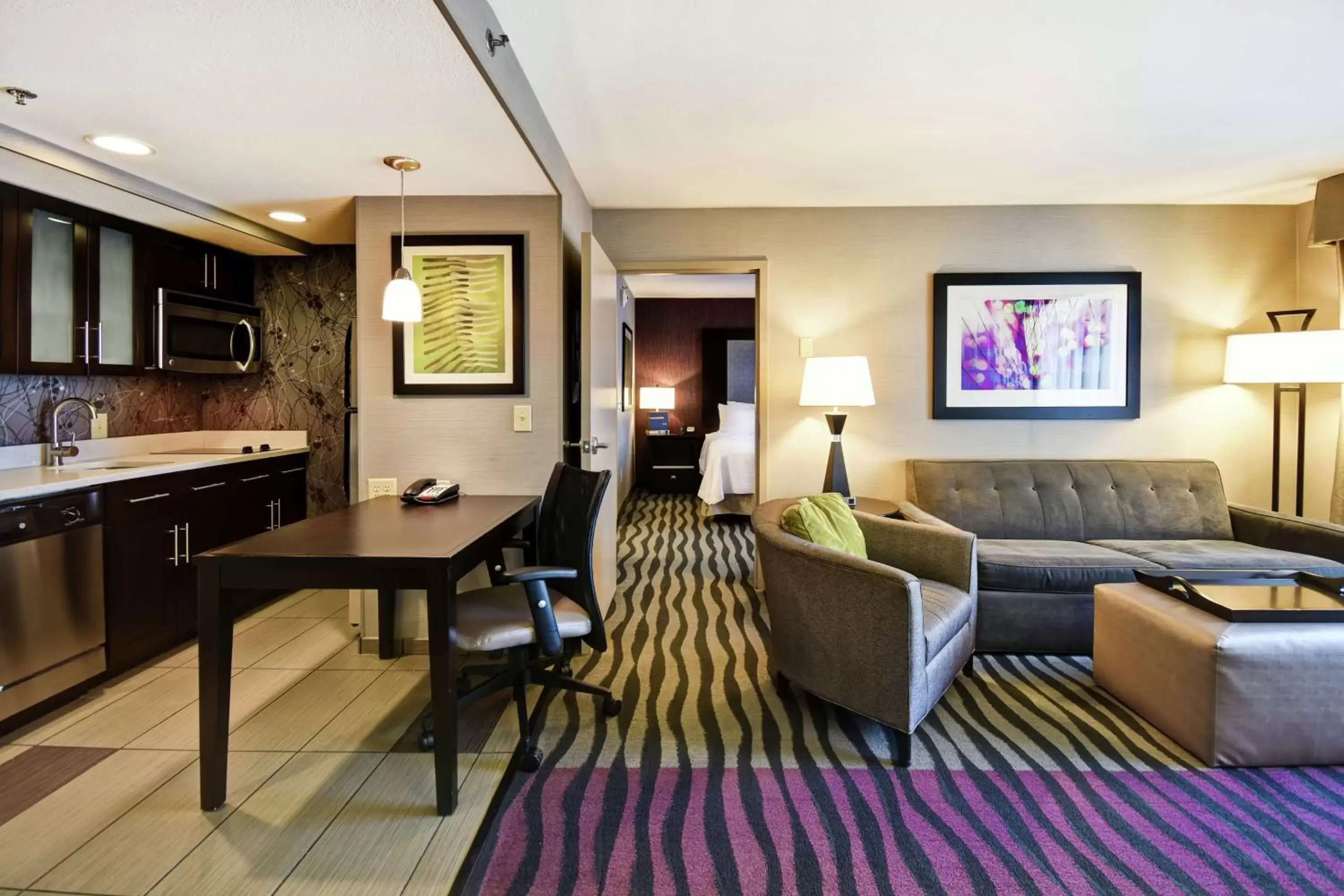 Bedroom, Seating Area in Homewood Suites By Hilton Dubois, Pa