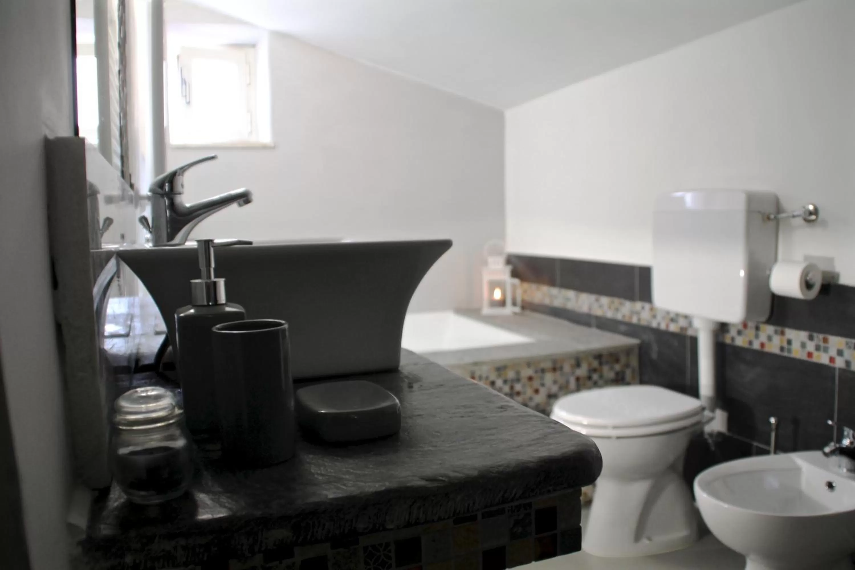 Bathroom in Antica Corte del Castello