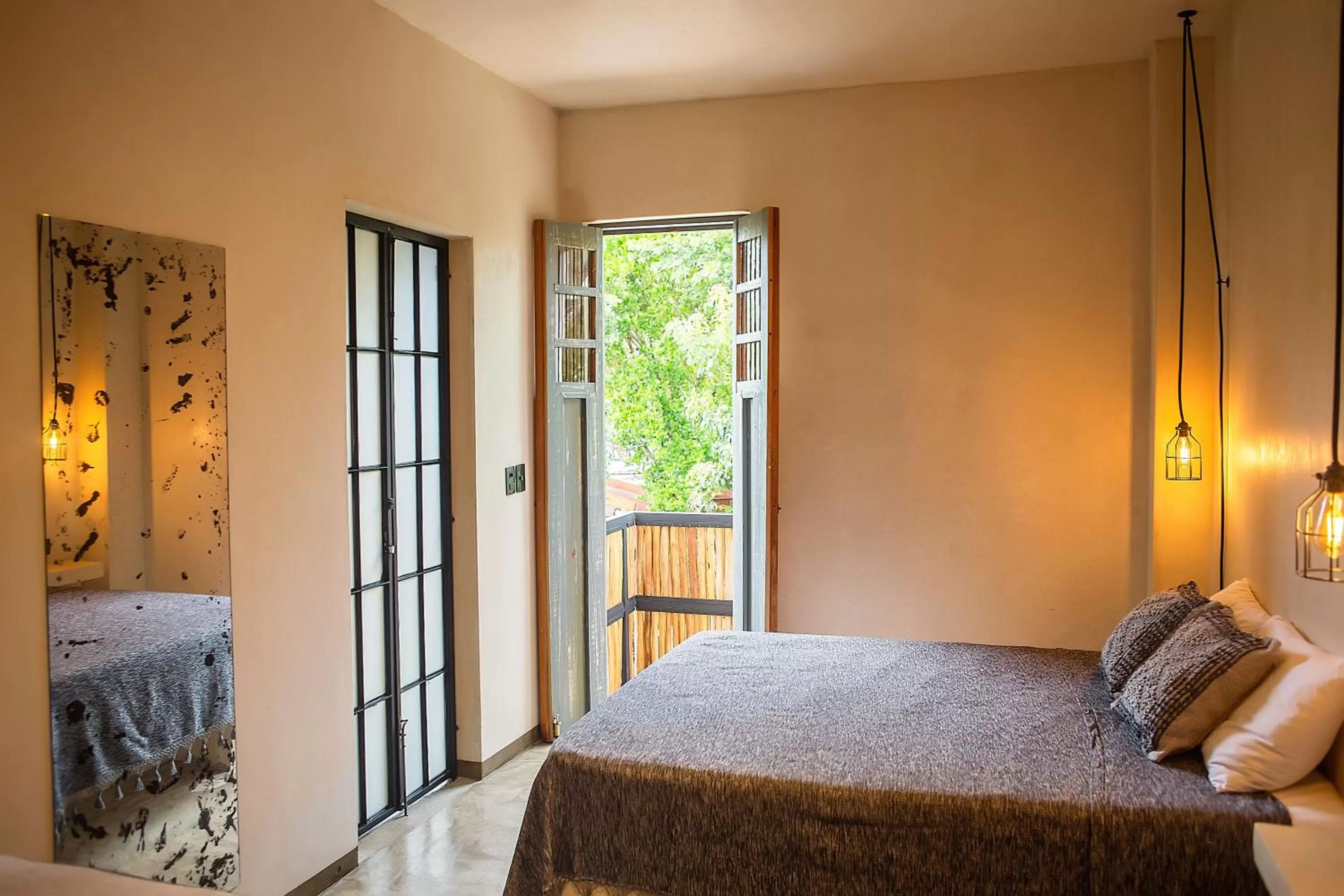 Bed in Botånica Tulum