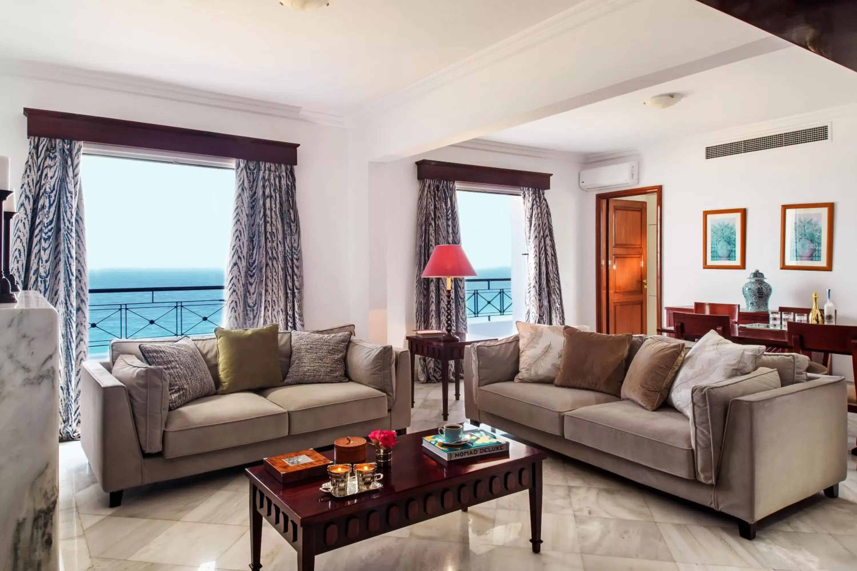 Bedroom, Seating Area in Mitsis Grand Hotel Beach Hotel