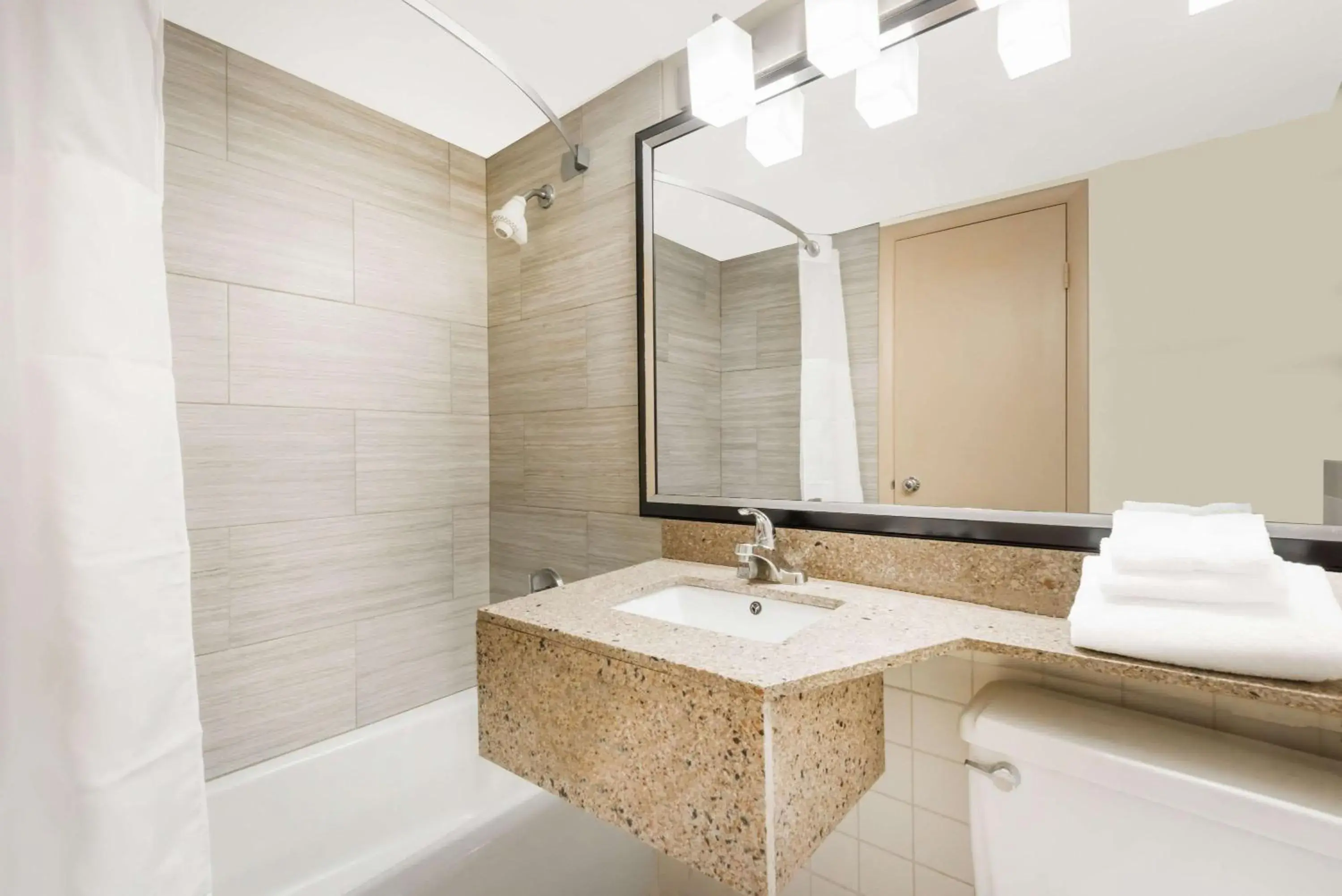 Bathroom in Ramada by Wyndham Lexington North Hotel & Conference Center