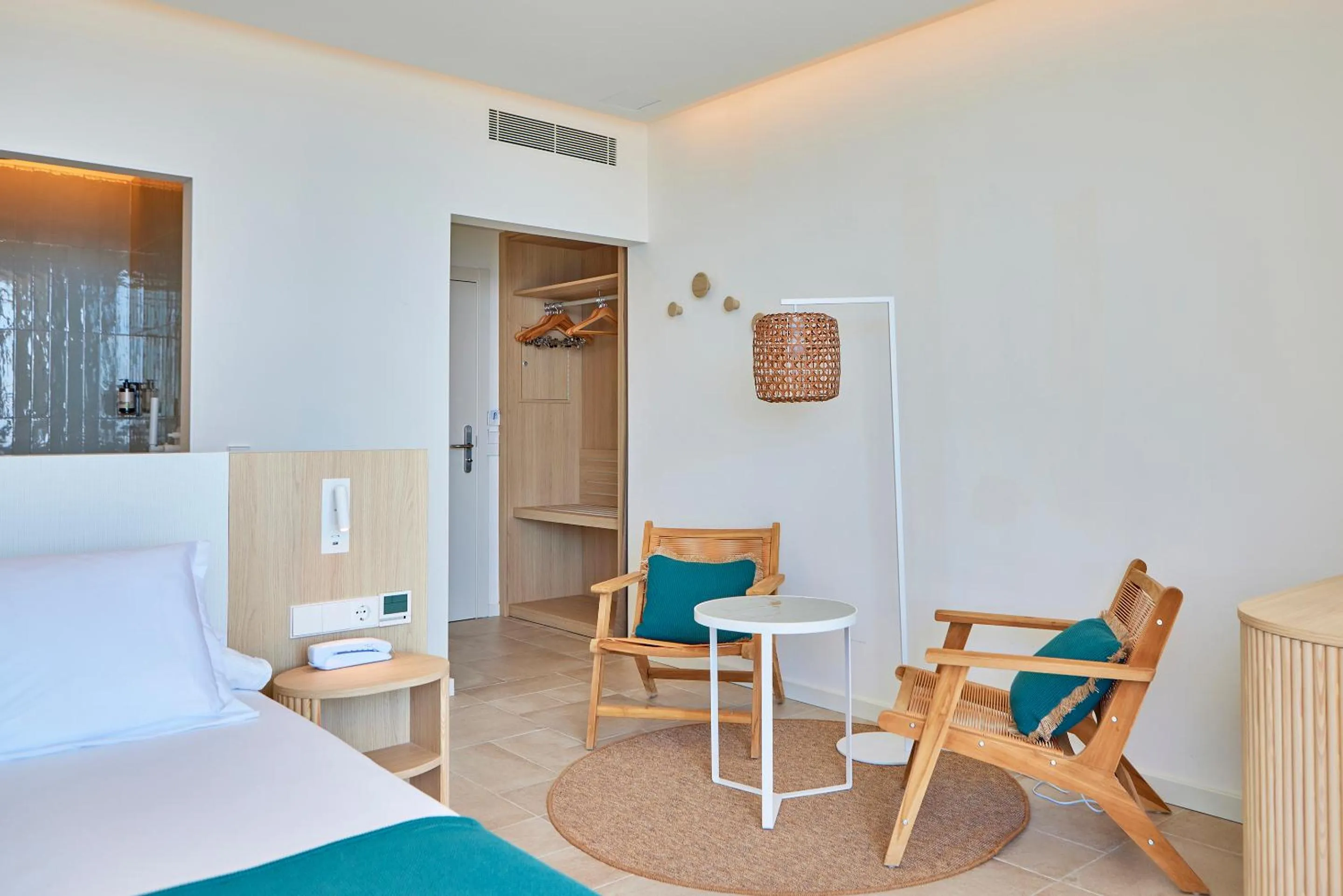 Decorative detail, Bed in Universal Hotel Aquamarin