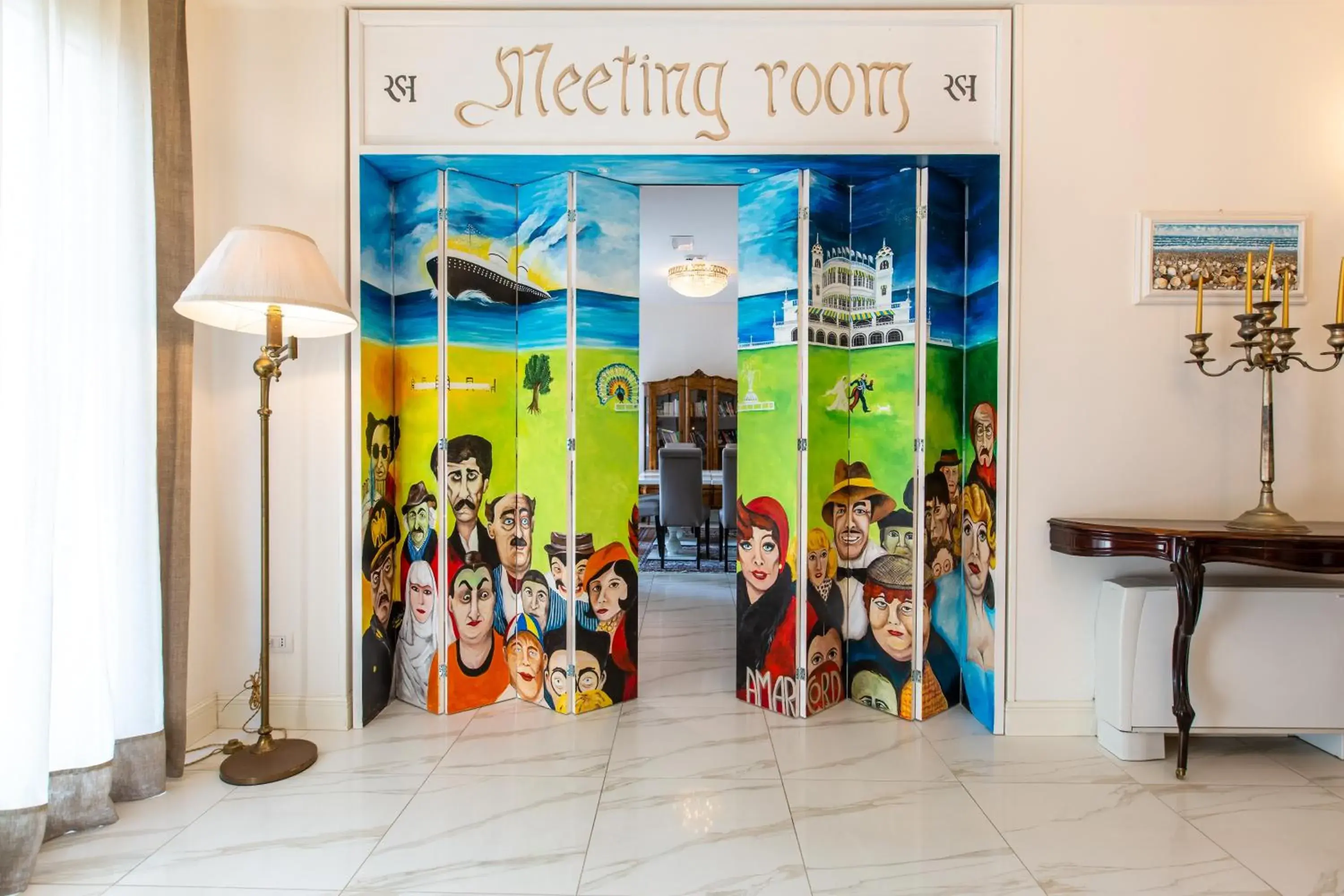 Meeting/conference room in Rimini Suite Hotel