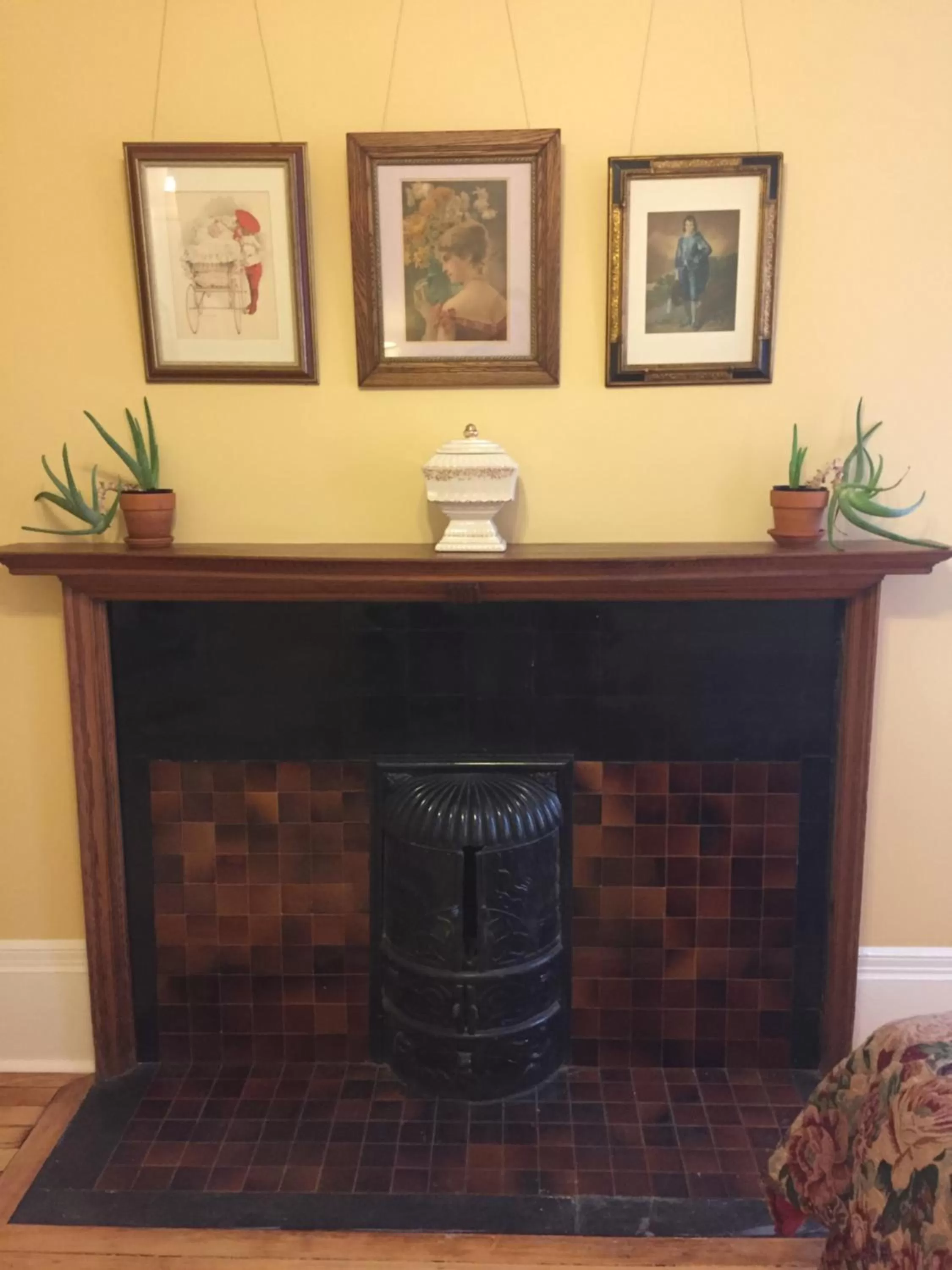 Bed in Lehmann House Bed & Breakfast