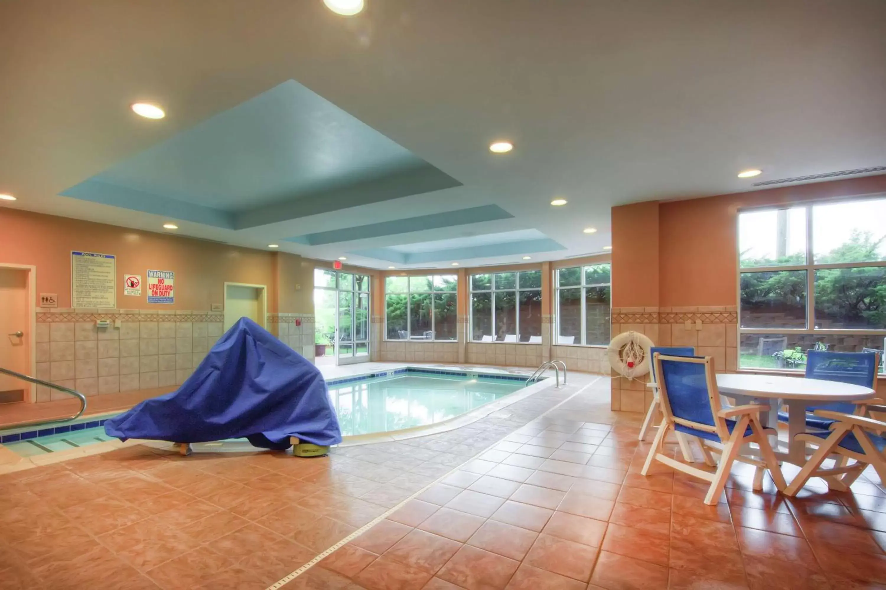 Pool view, Swimming Pool in Hilton Garden Inn Durham Southpoint