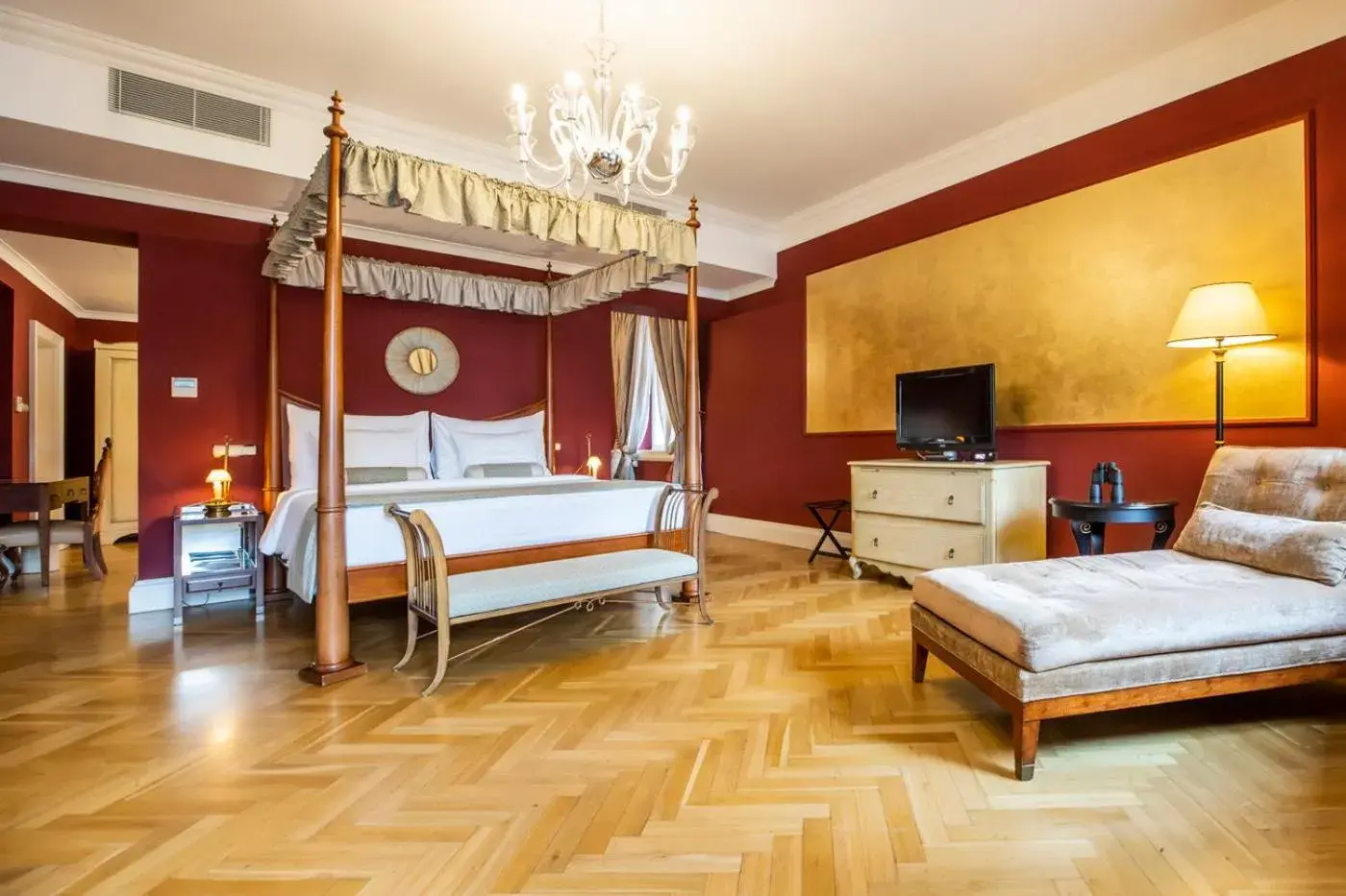 Bedroom, Bed in The Mozart Prague