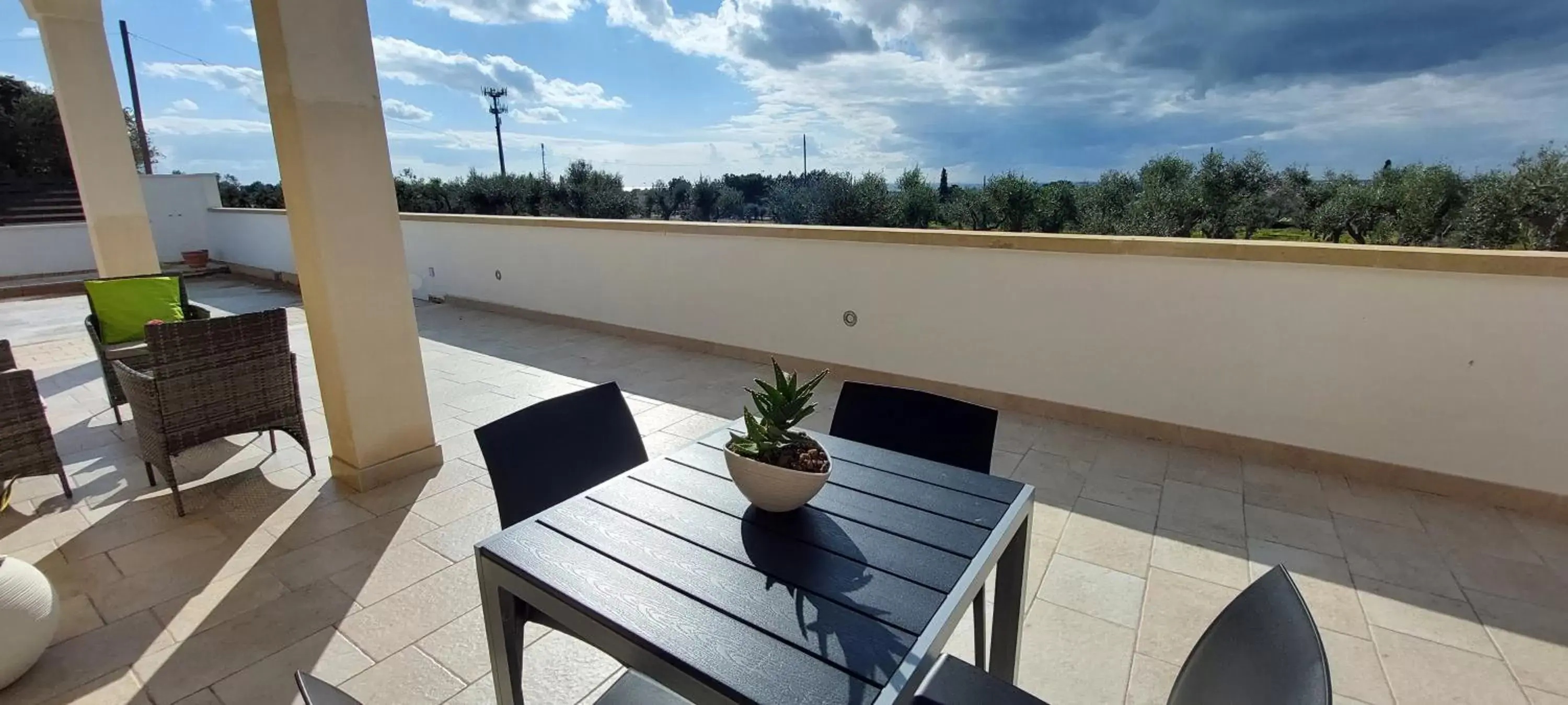 View (from property/room), Balcony/Terrace in B&B Villa Noemi