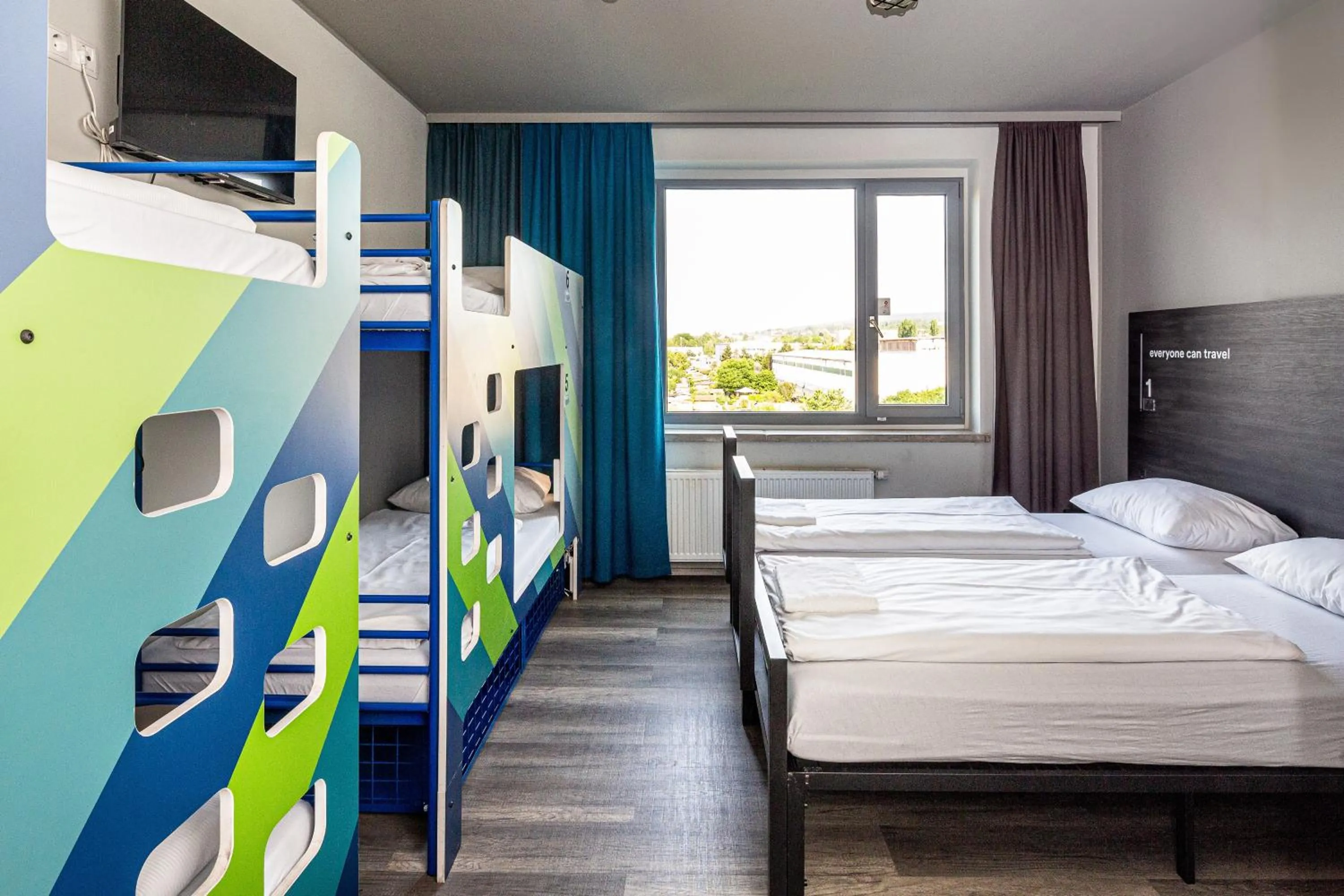 Bedroom, Bed in a&o Weimar