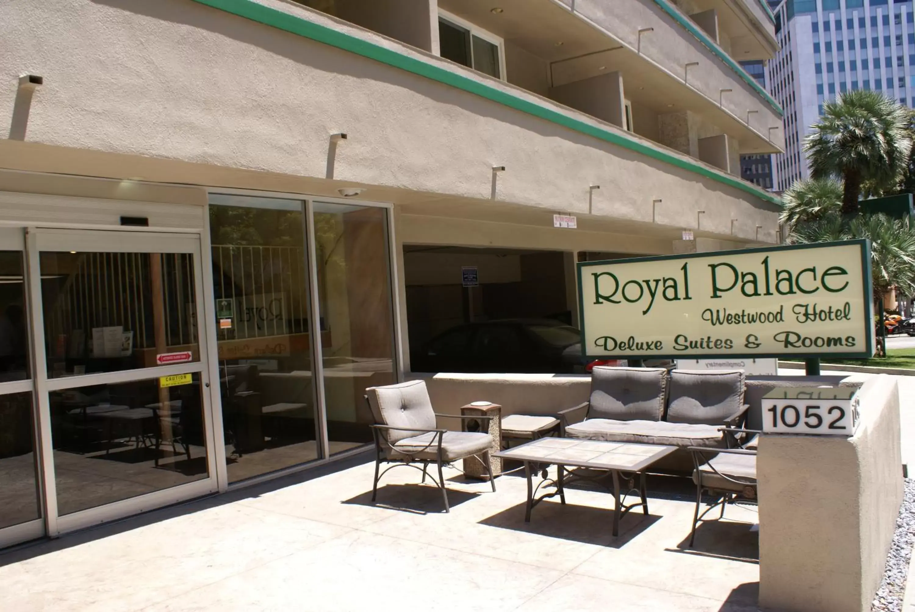 Facade/entrance in Royal Palace Westwood Hotel