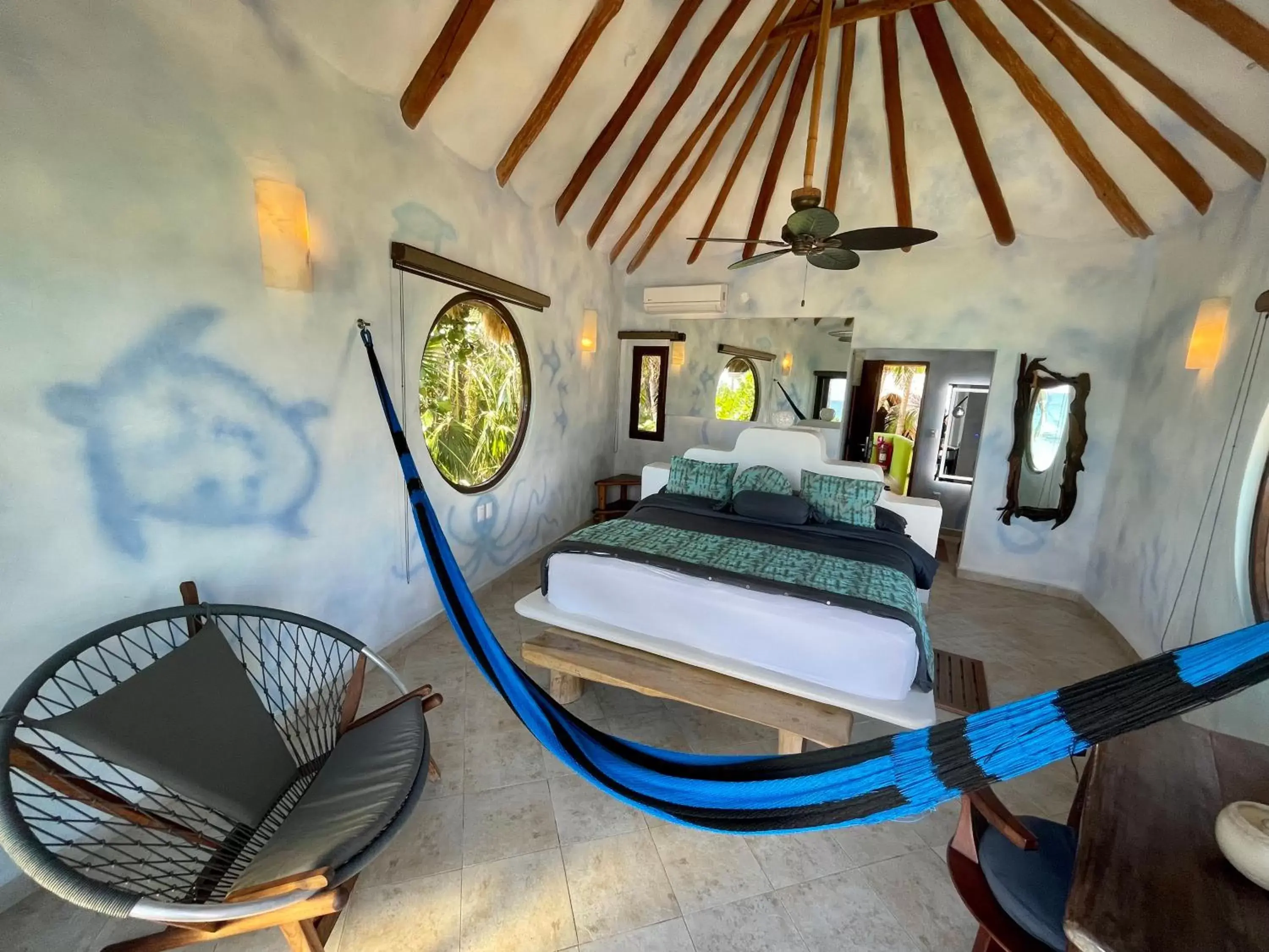 Bed in Sueños Tulum