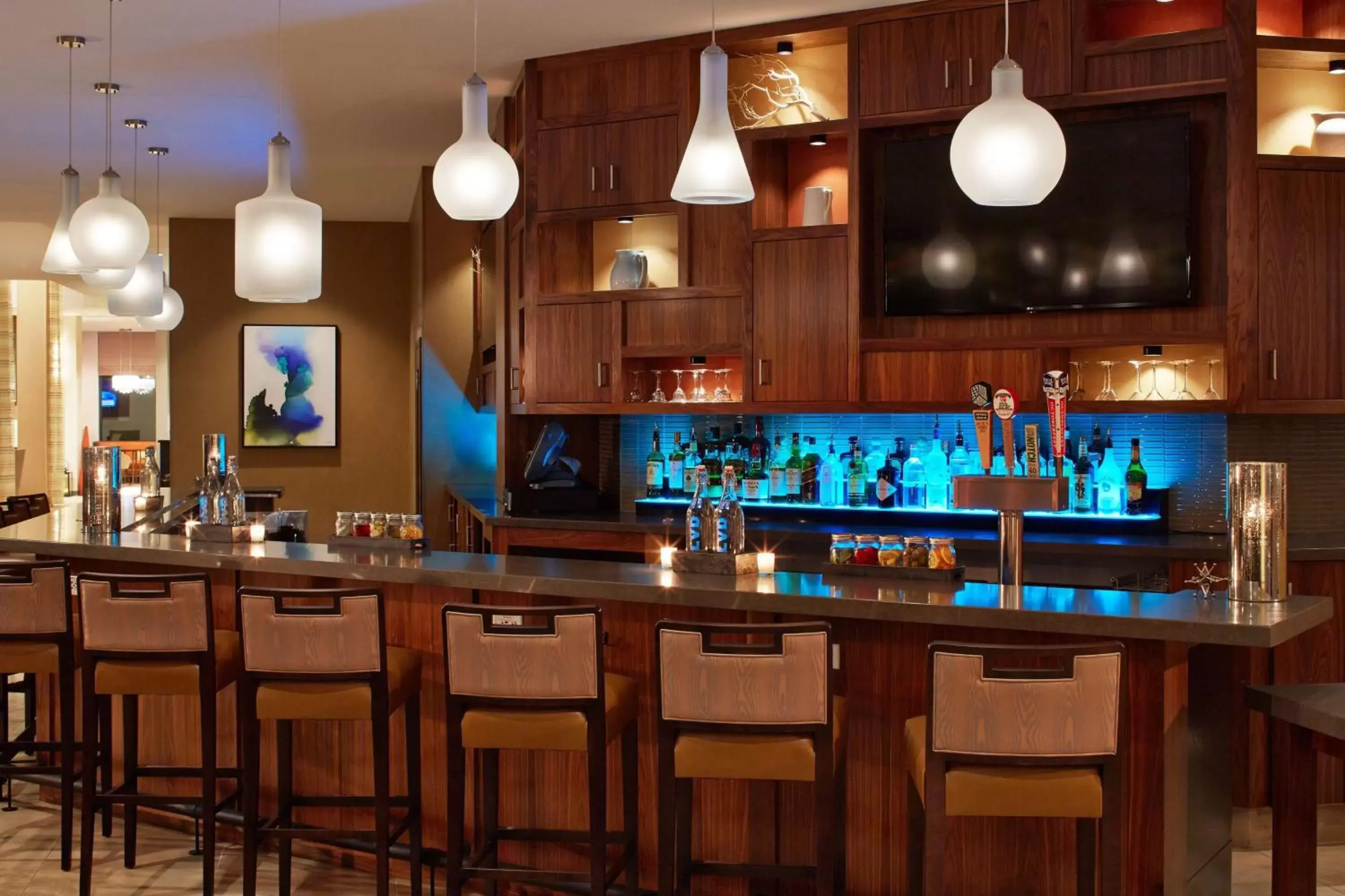 Lounge or bar, Lounge/Bar in Hilton Garden Inn Boston/Marlborough