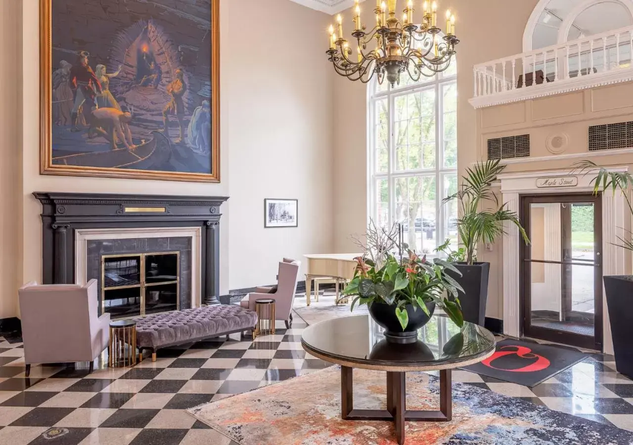 Lobby or reception in The Queensbury Hotel Lobby or reception in The Queensbury Hotel