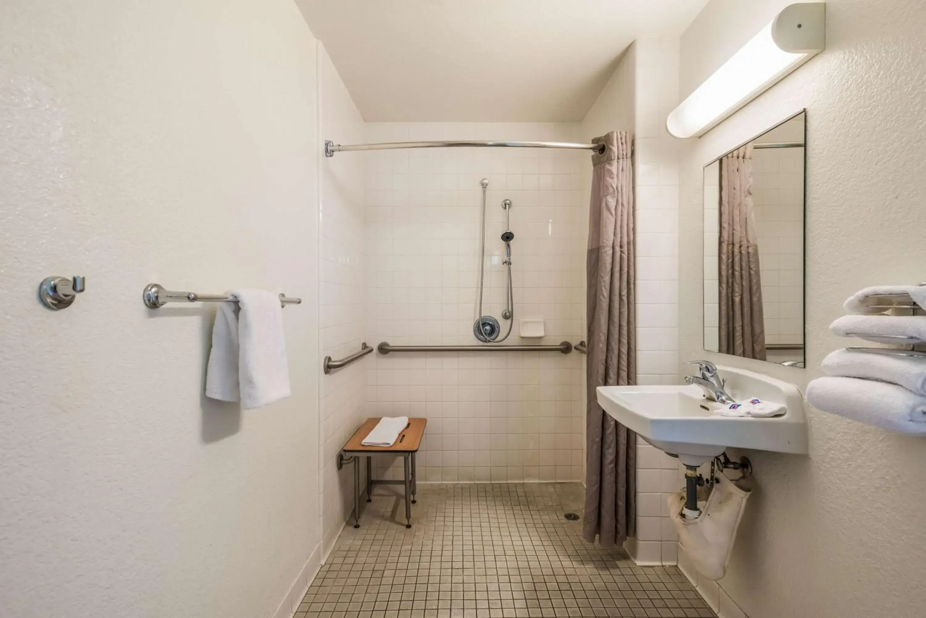 Bathroom in Motel 6-Rohnert Park, CA