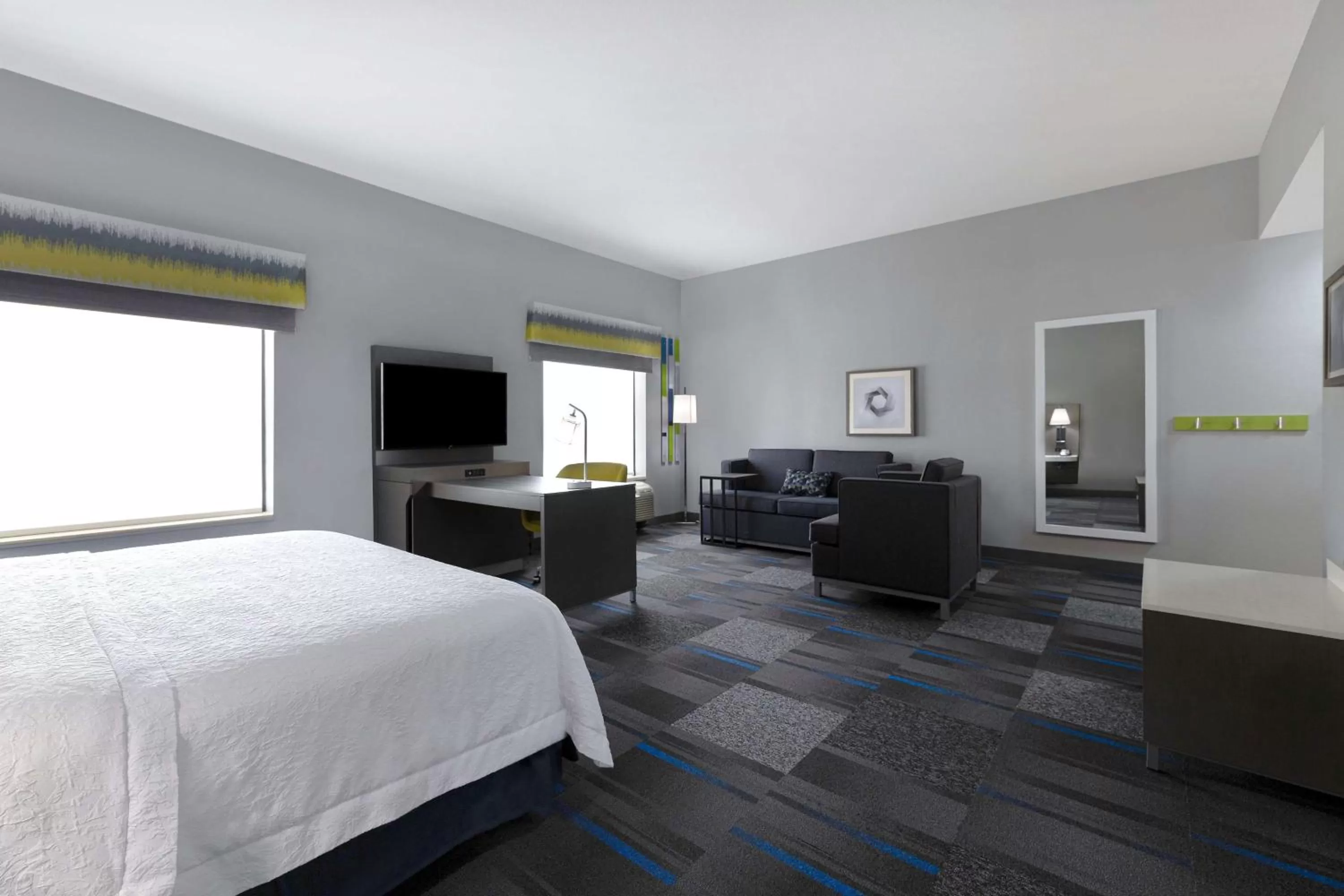 Bedroom, Bed in Hampton Inn & Suites Nacogdoches