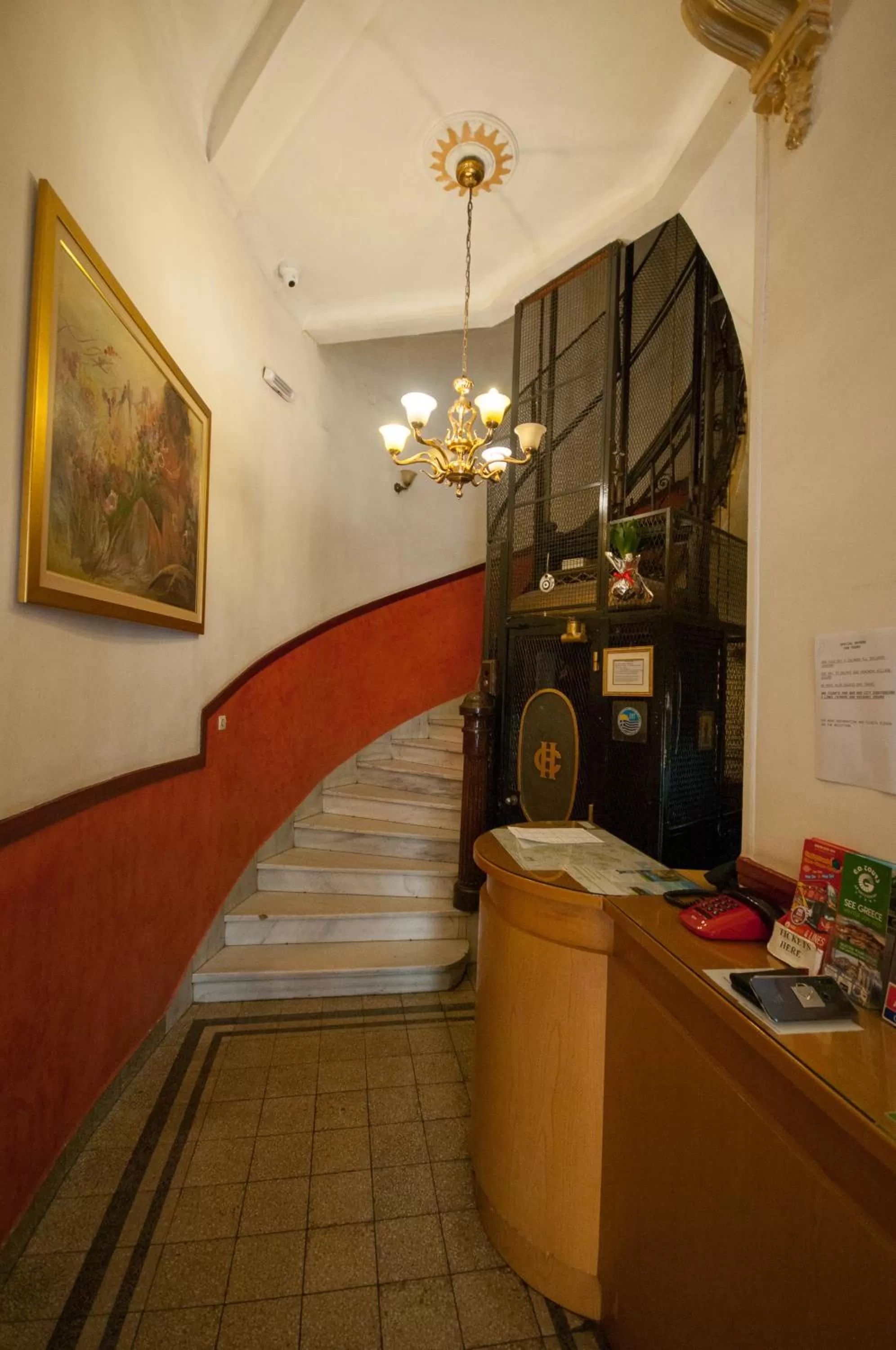 Lobby or reception in Cecil Hotel