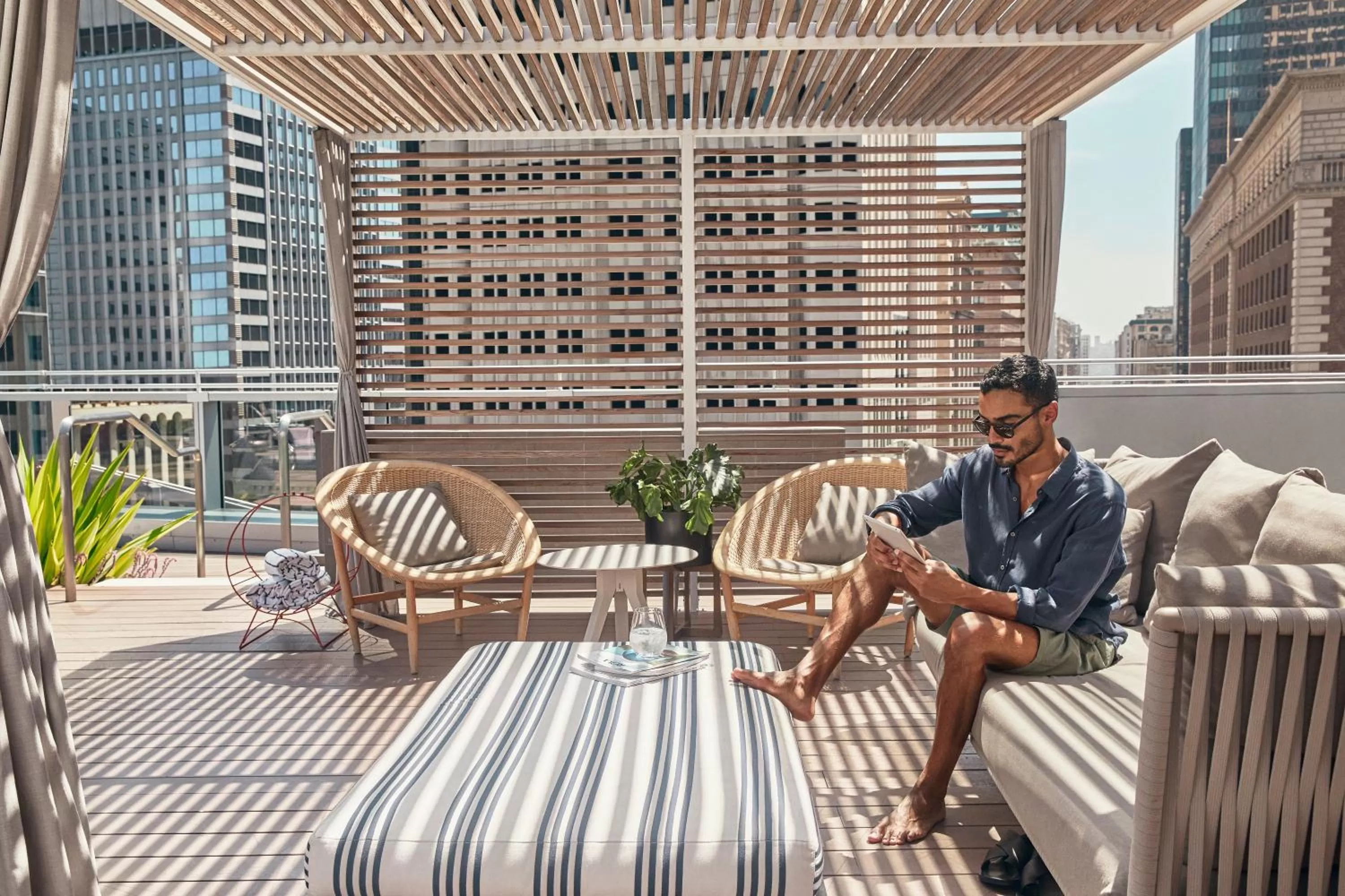 Swimming pool in InterContinental - Los Angeles Downtown by IHG