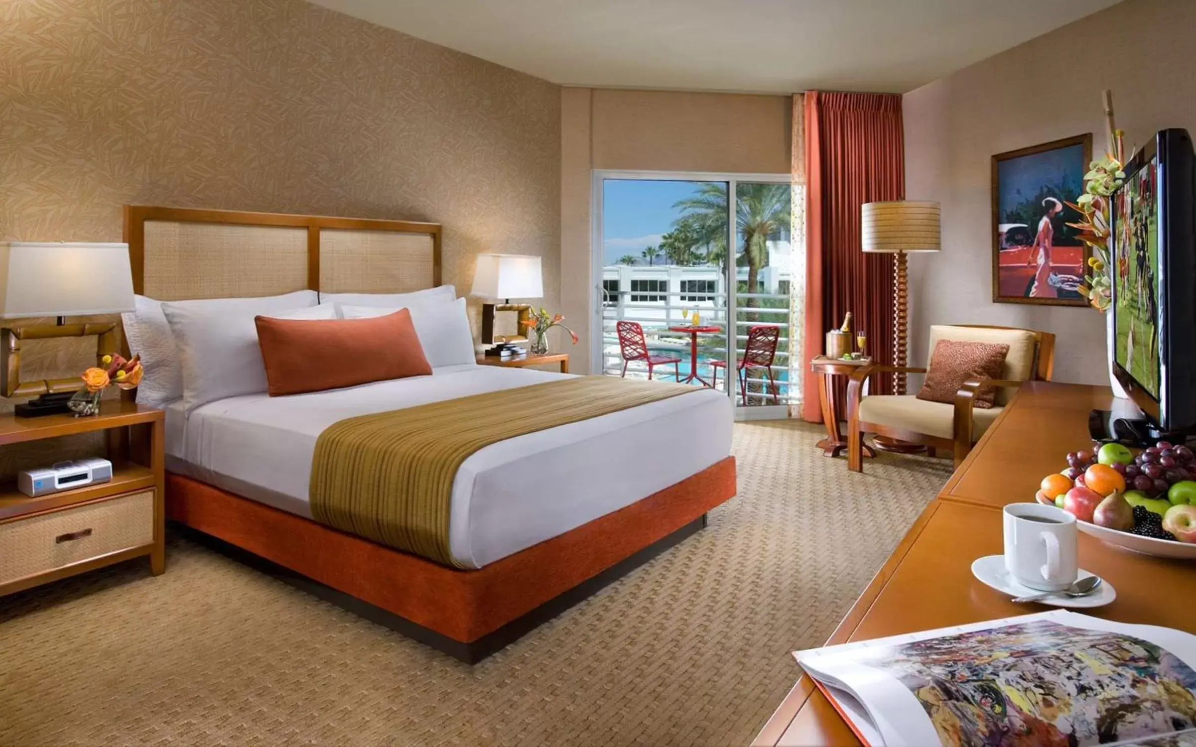 Bedroom in Tropicana Las Vegas a DoubleTree by Hilton Resort & Casino - Free Parking