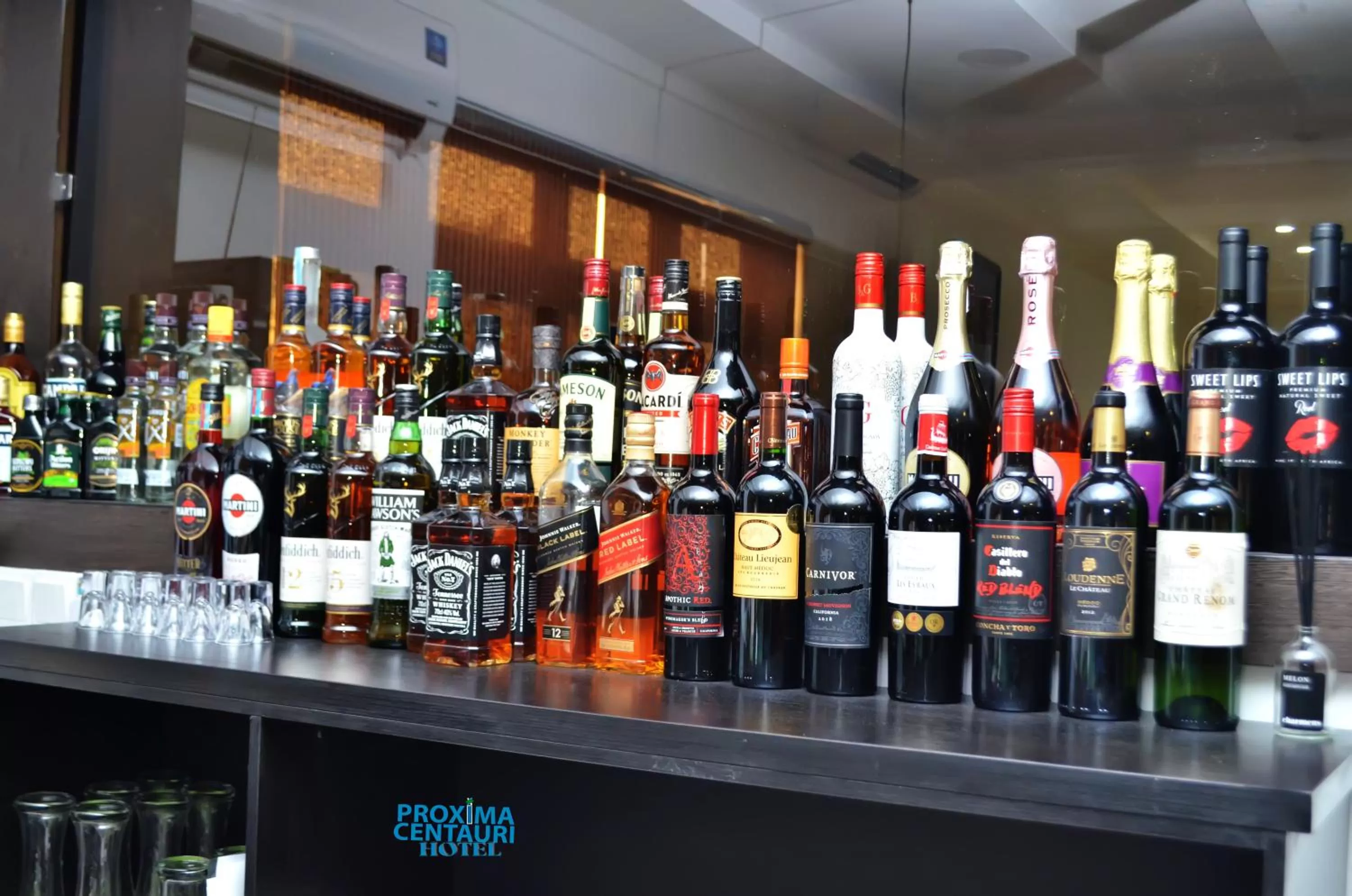 Drinks in Proxima Centauri Hotel