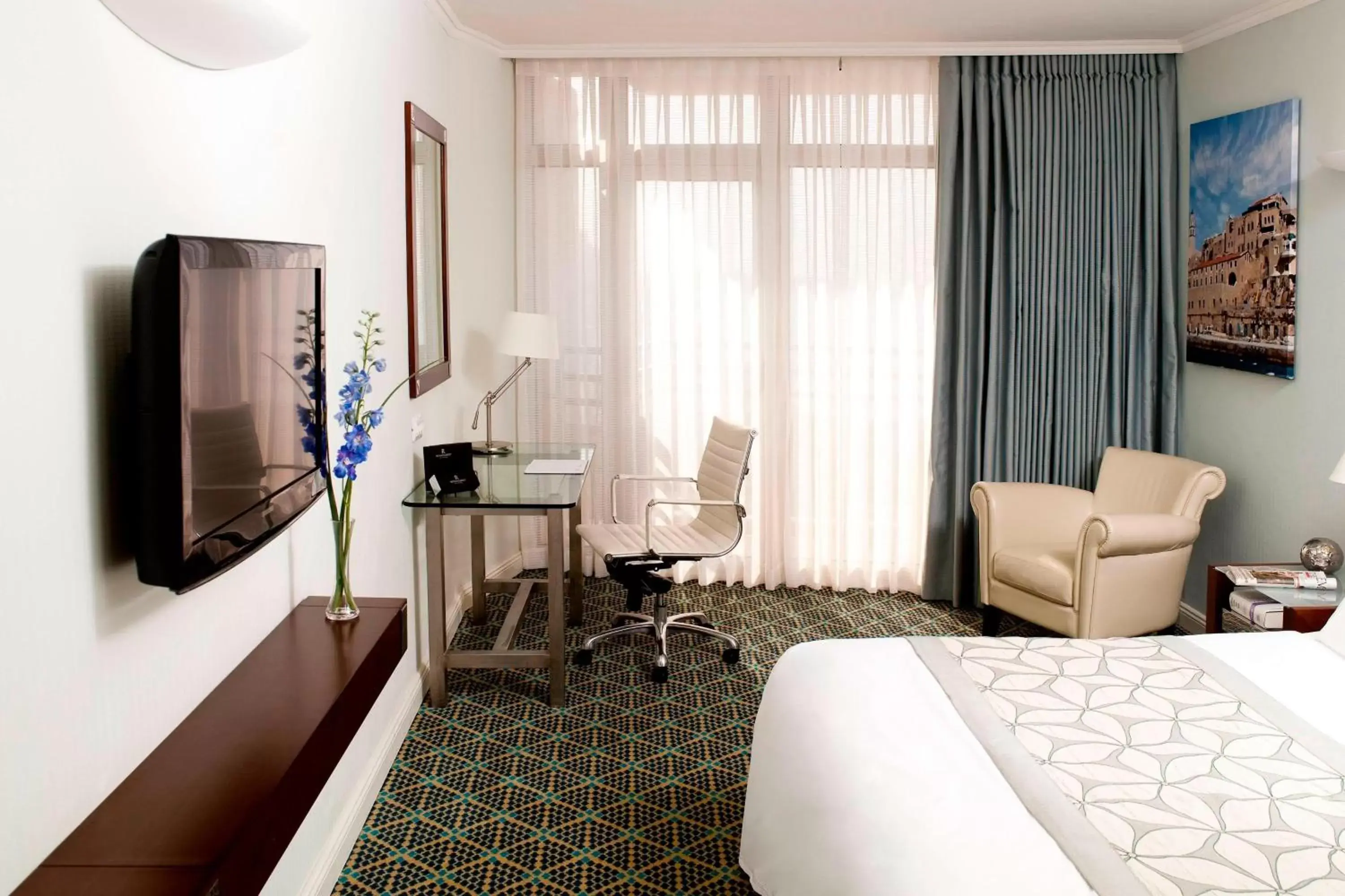 Photo of the whole room, TV/Entertainment Center in Renaissance Tel Aviv Hotel