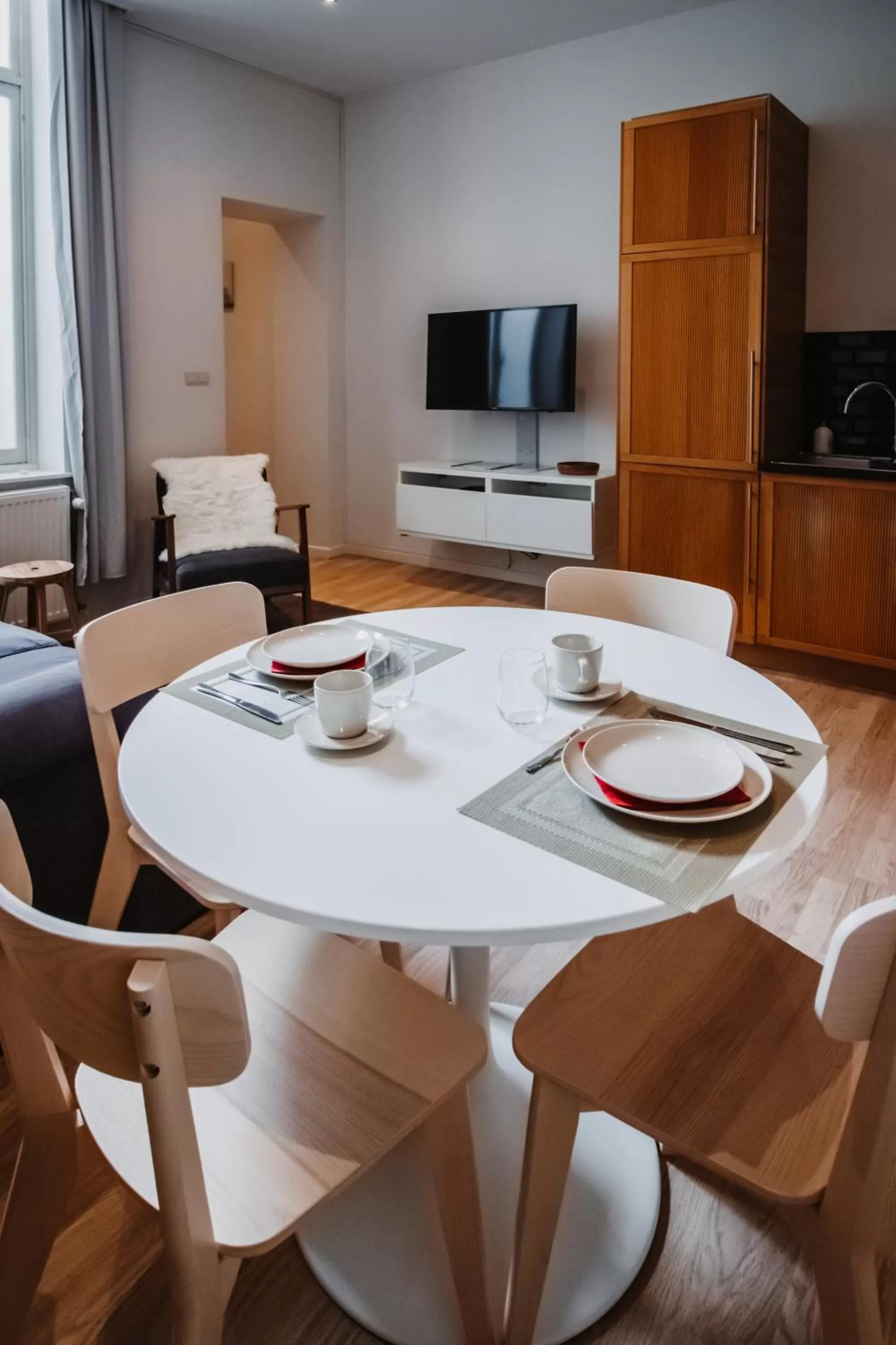 Living room in Central and Cozy in Brussels