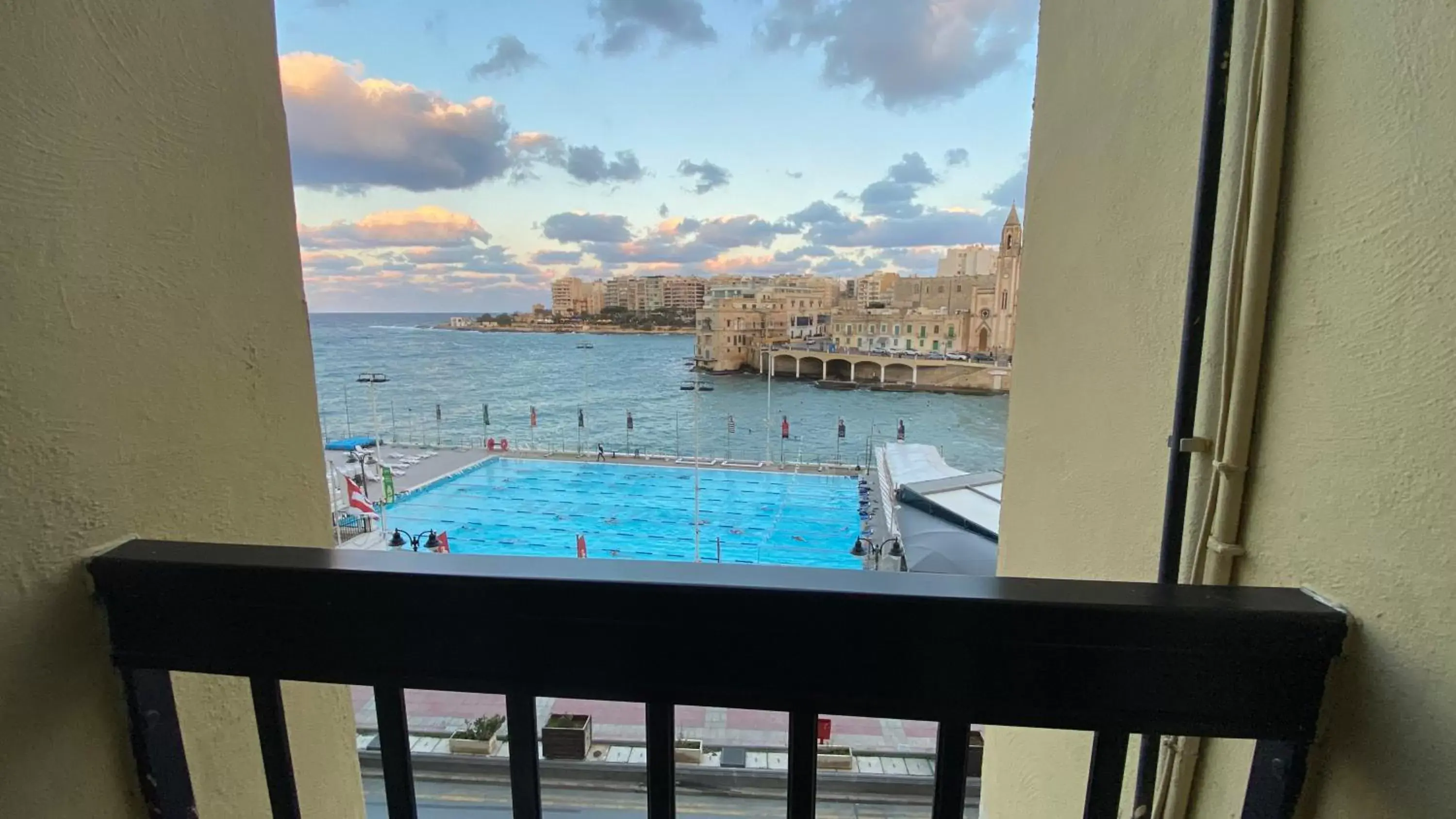 Balcony/Terrace, Pool View in St. Julian's Bay Hotel