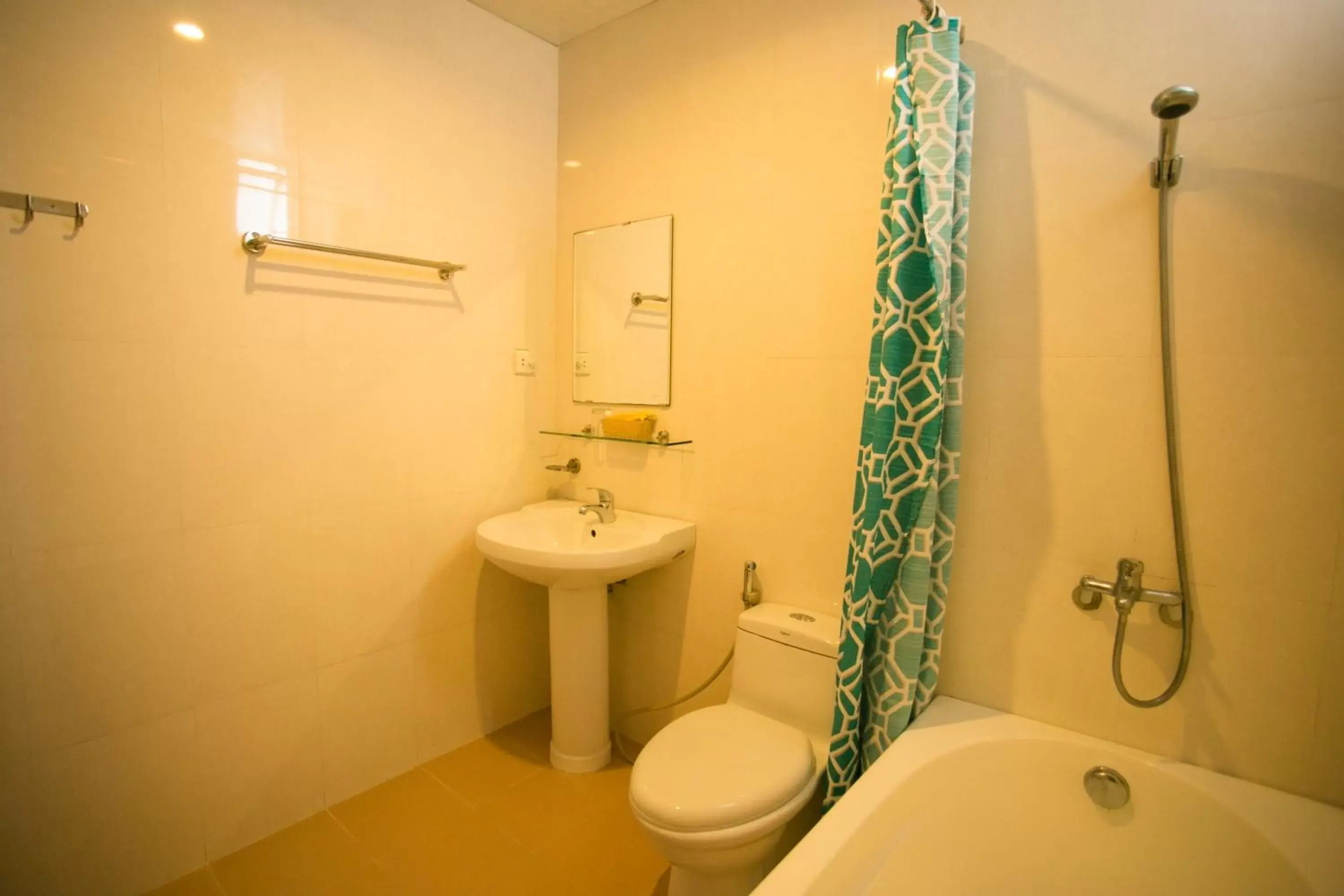 Bathroom in Golden Sea Hotel