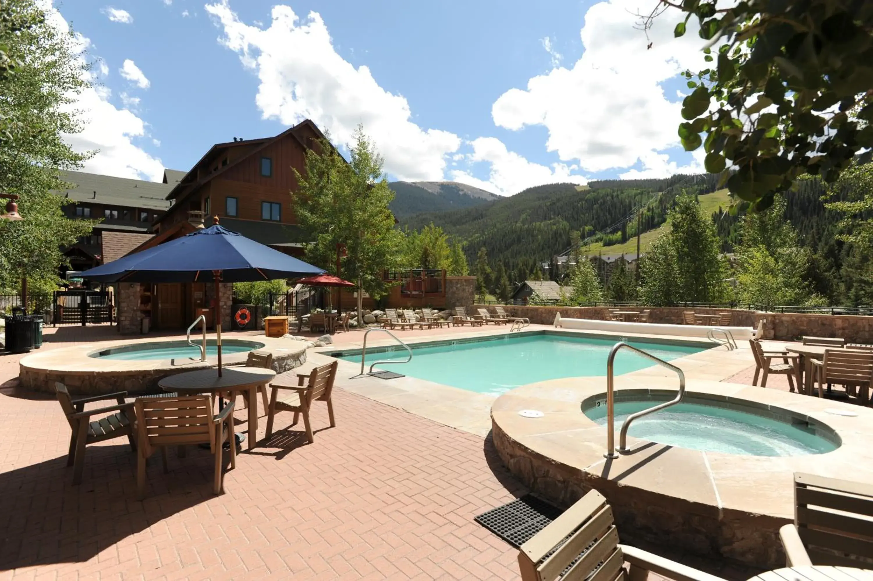 Swimming Pool in River Run Village by Keystone Resort