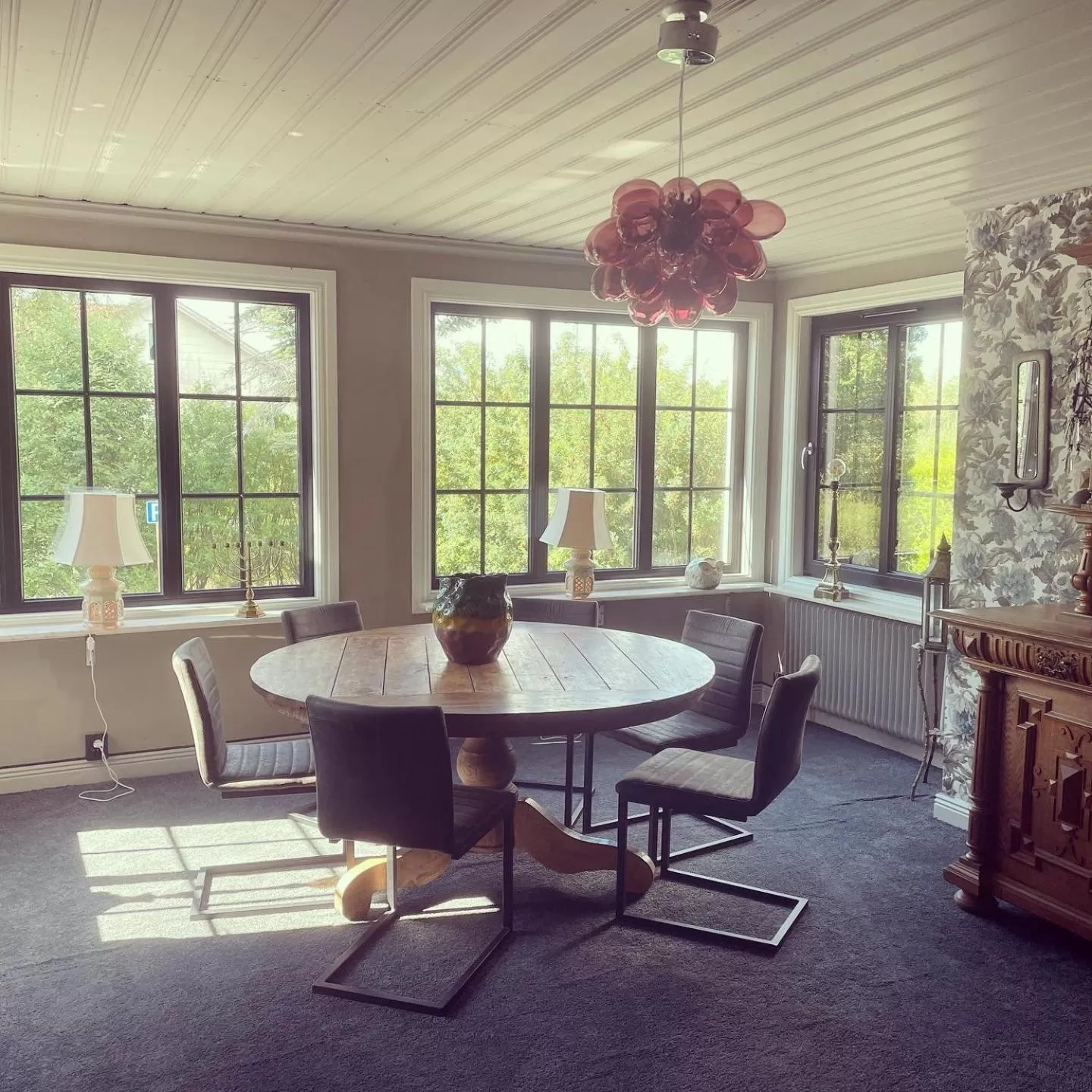 Living room in Villa Lyckan