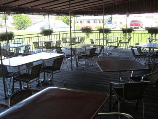 Patio in The Gananoque Inn
