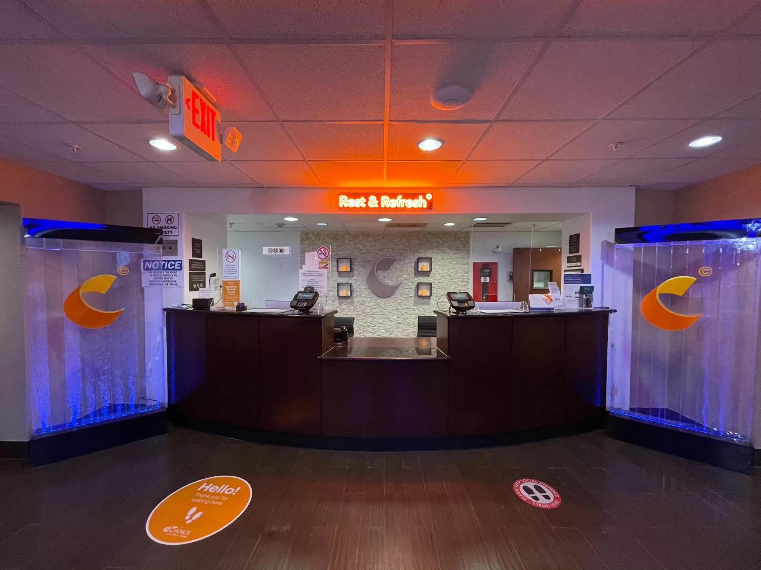 Lobby or reception in Comfort Inn Orange